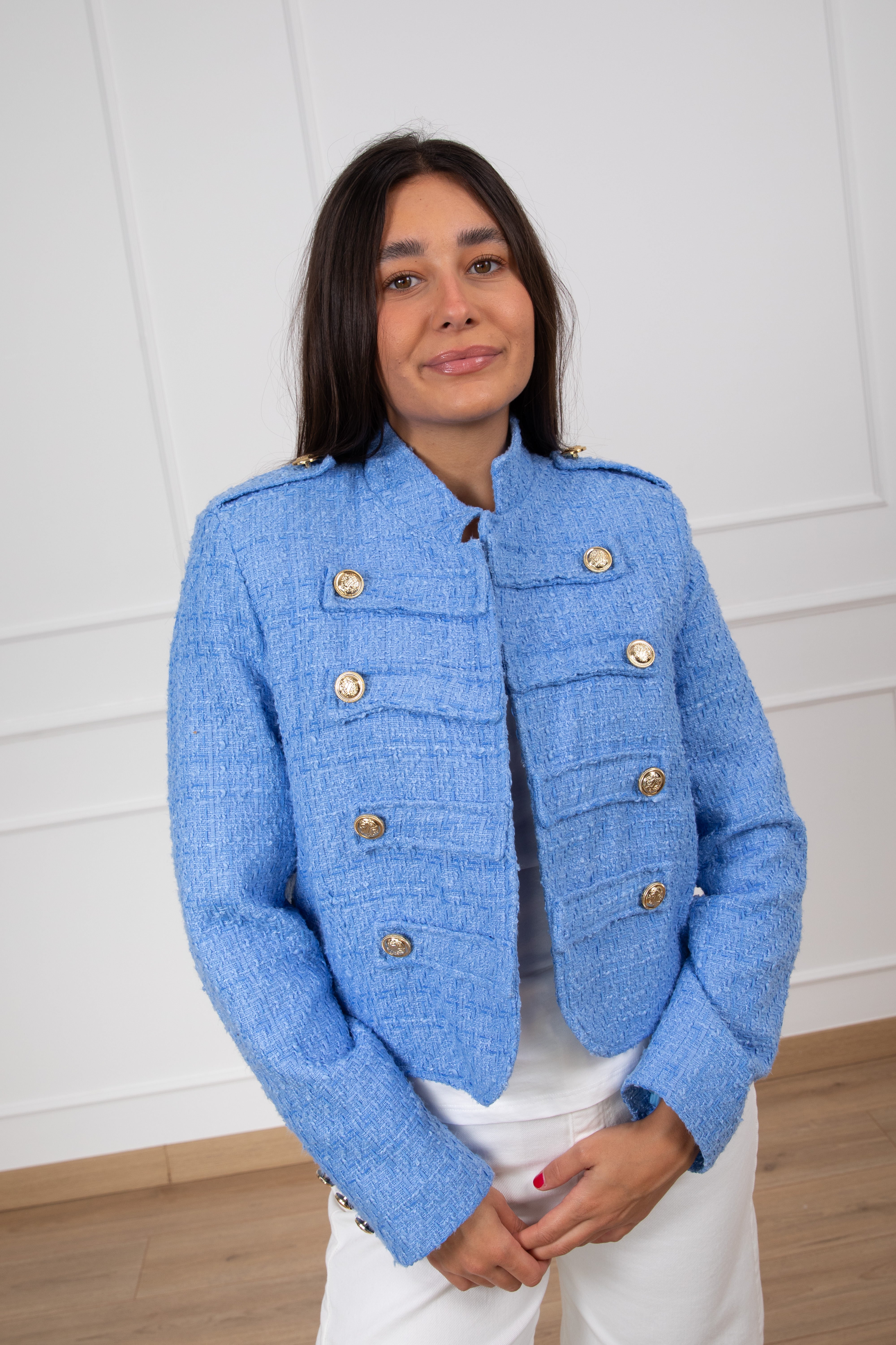 Giacchino napoleon in tweed Motel