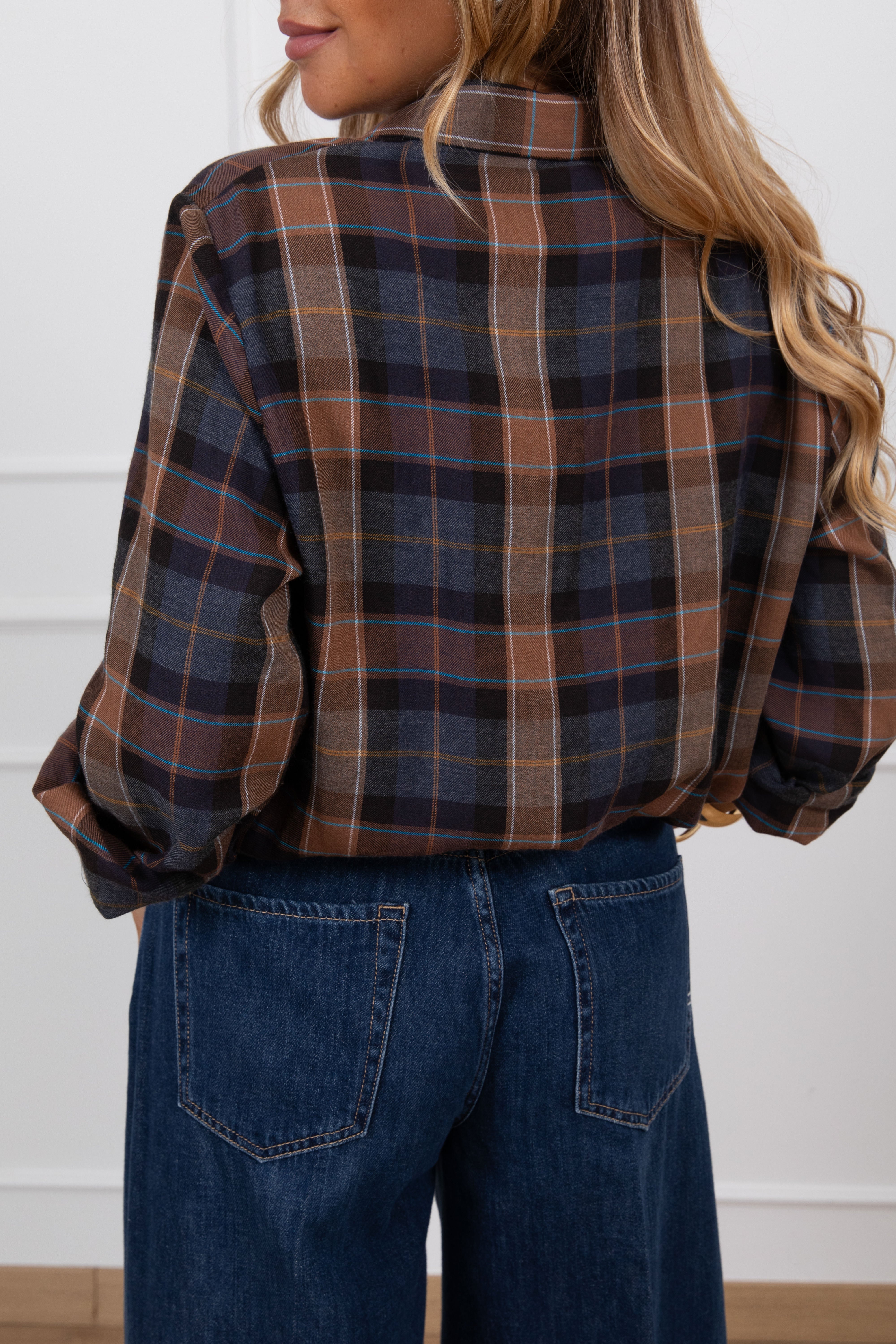 Camicia check con taschino ViCOLO