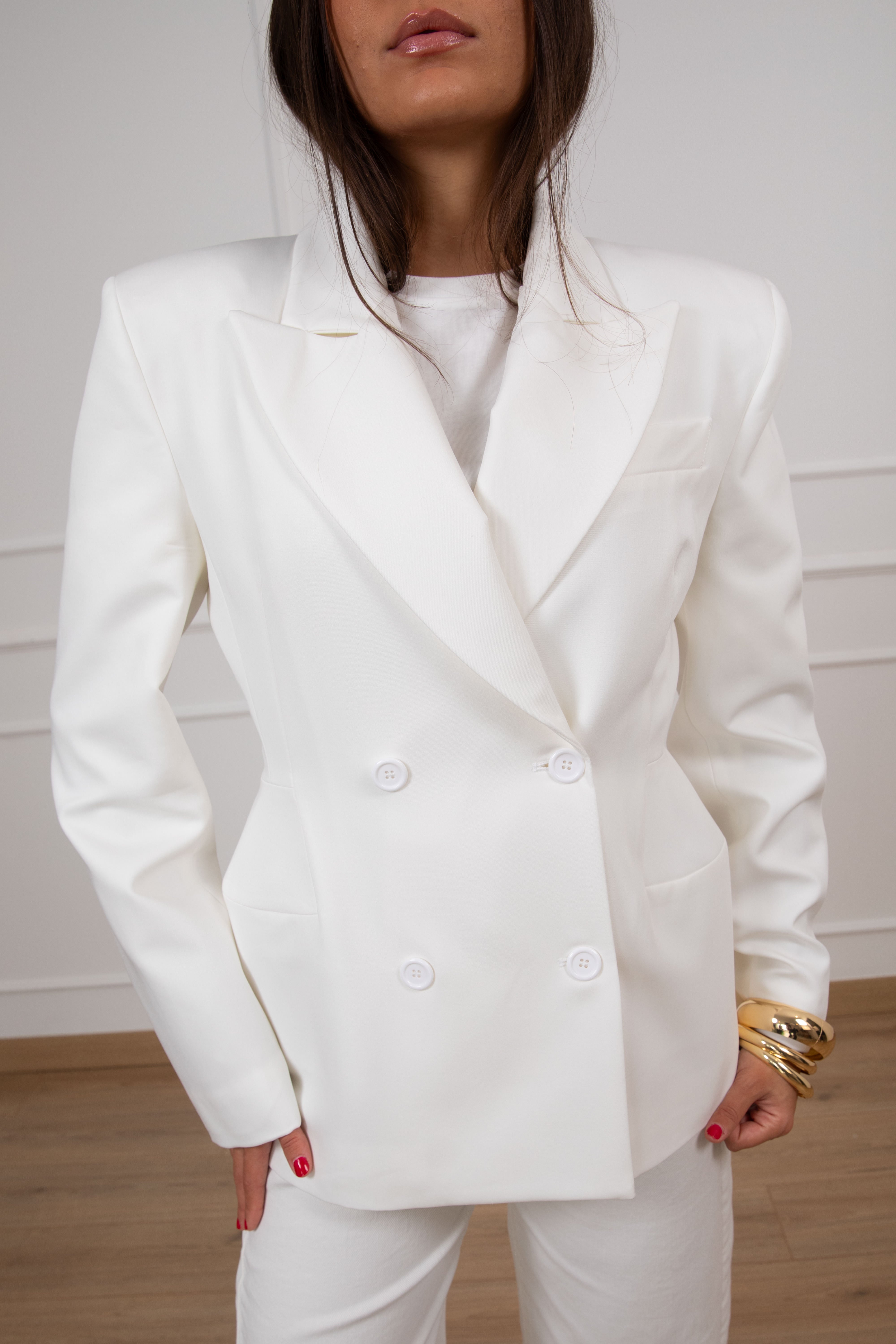 Giacca doppio-petto avvitata Dixie