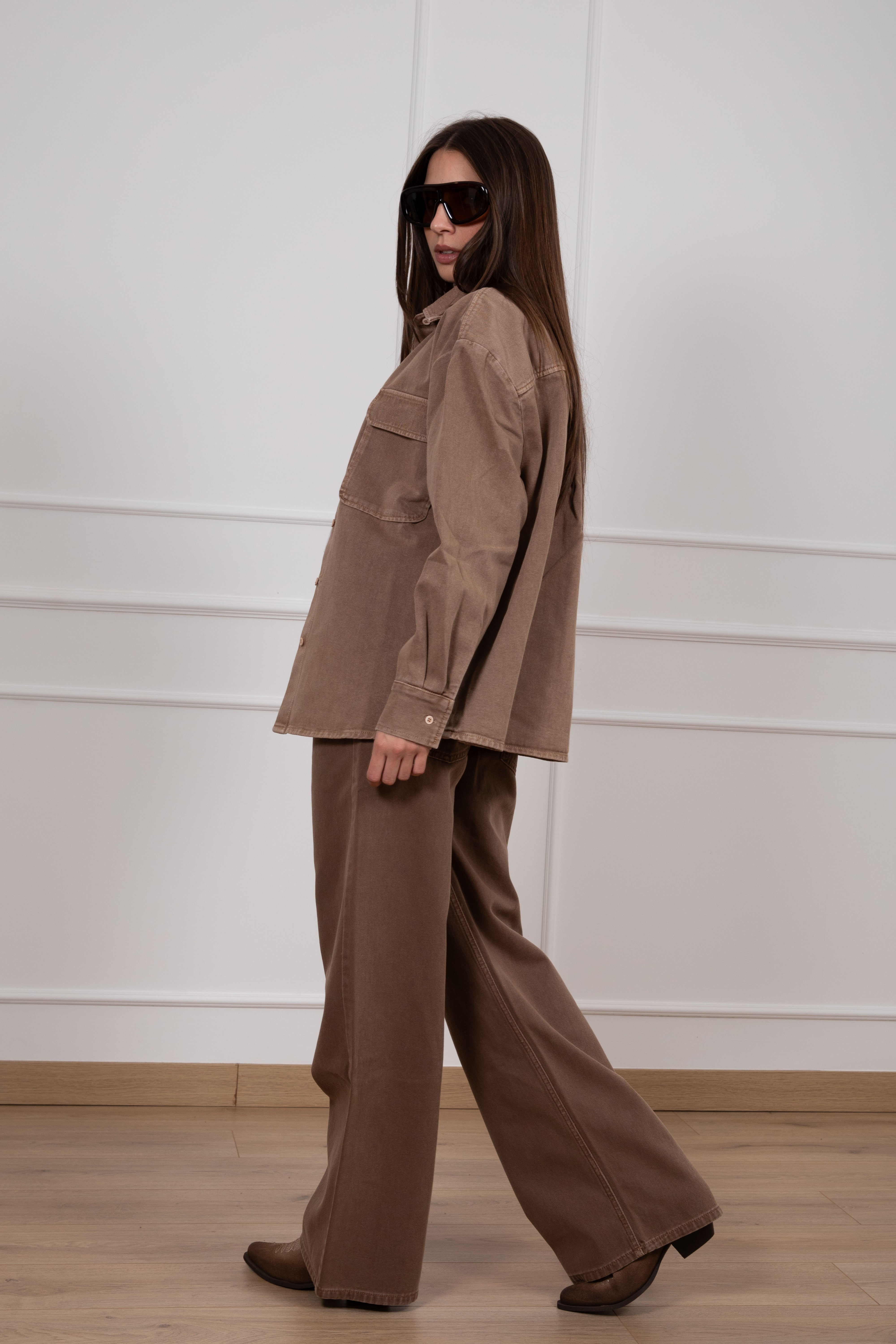 Jeans Mia color baggy fit ViCOLO