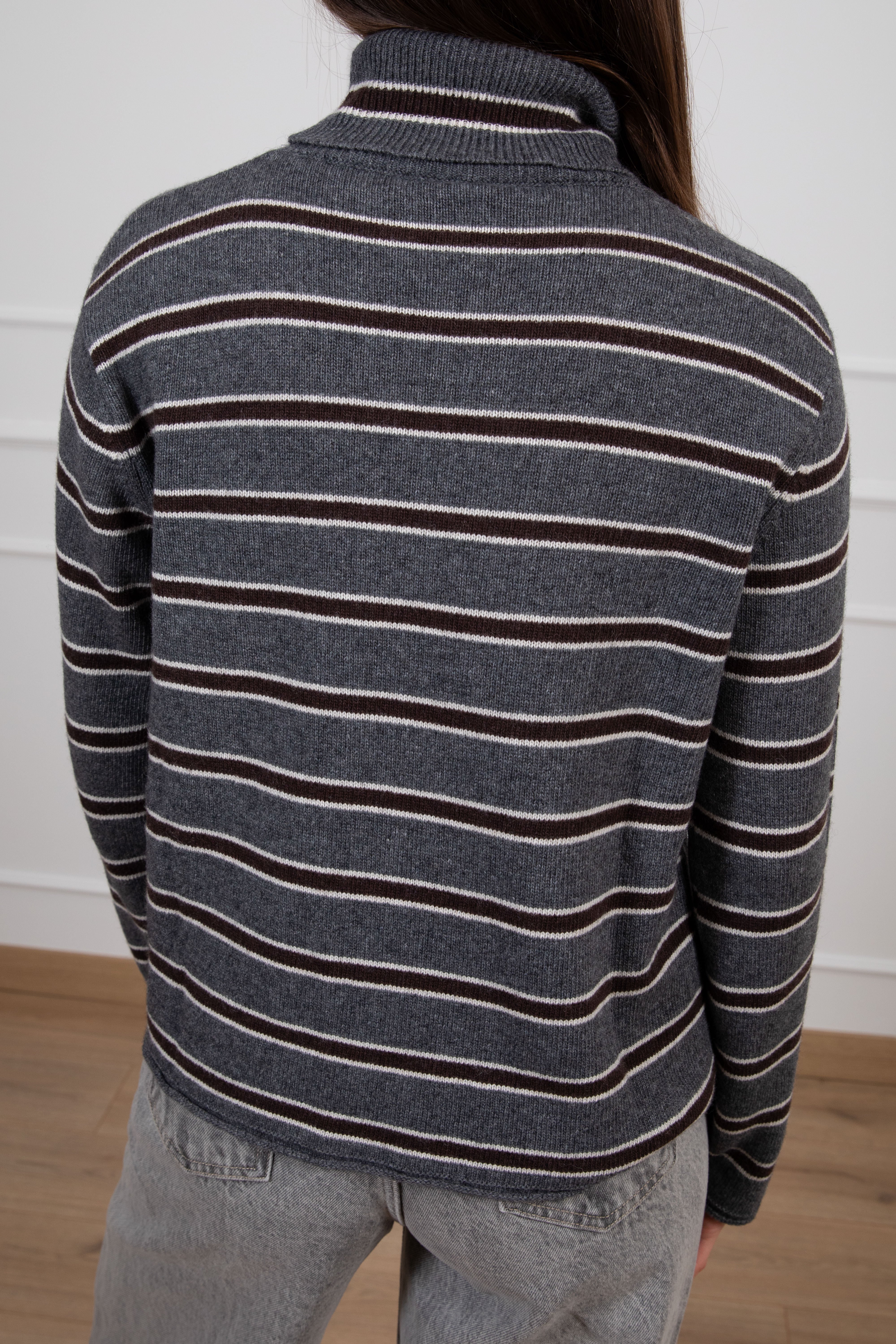 Dolcevita a righe alternate Tensione IN