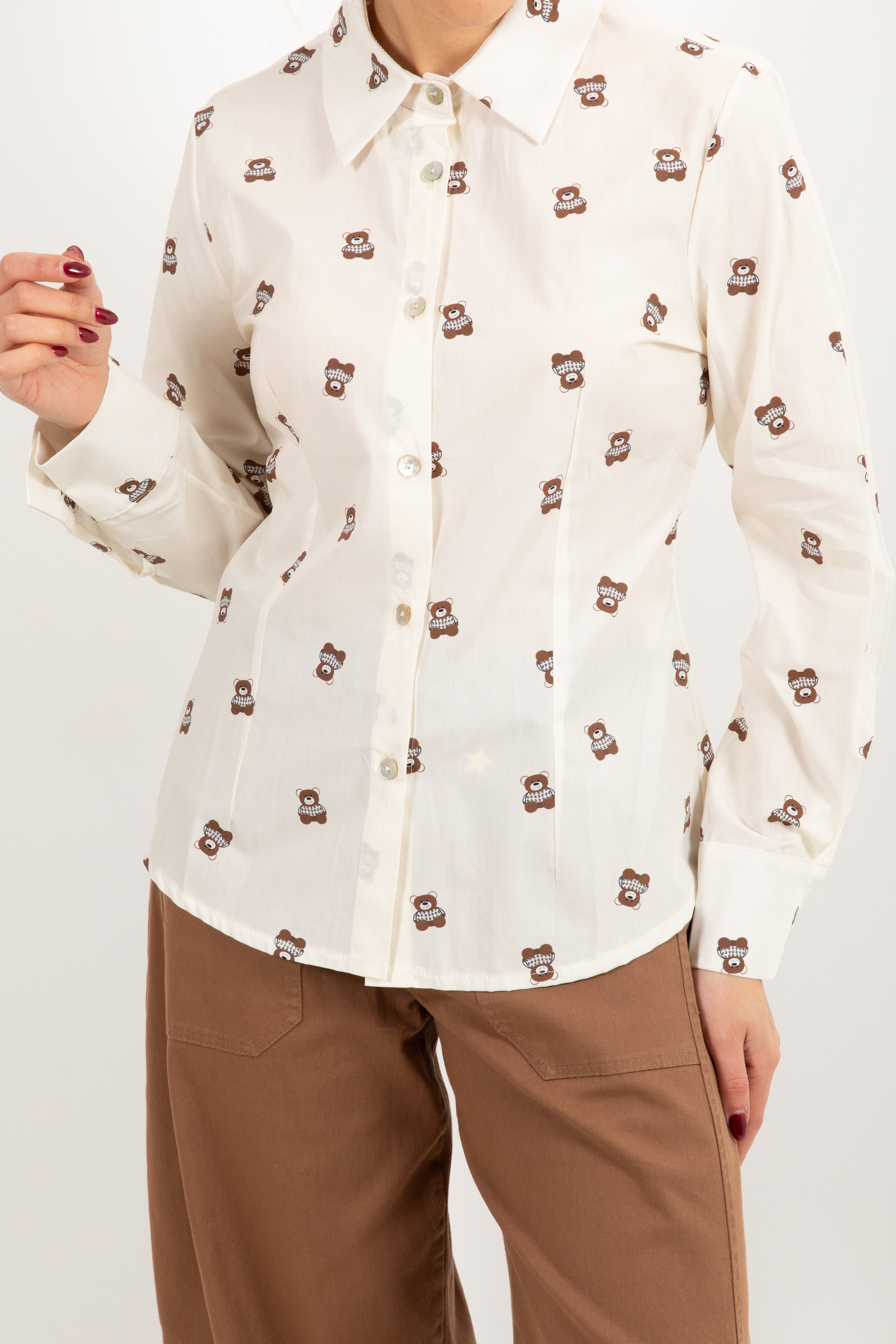 Camicia stampa orsetto Susy Mix