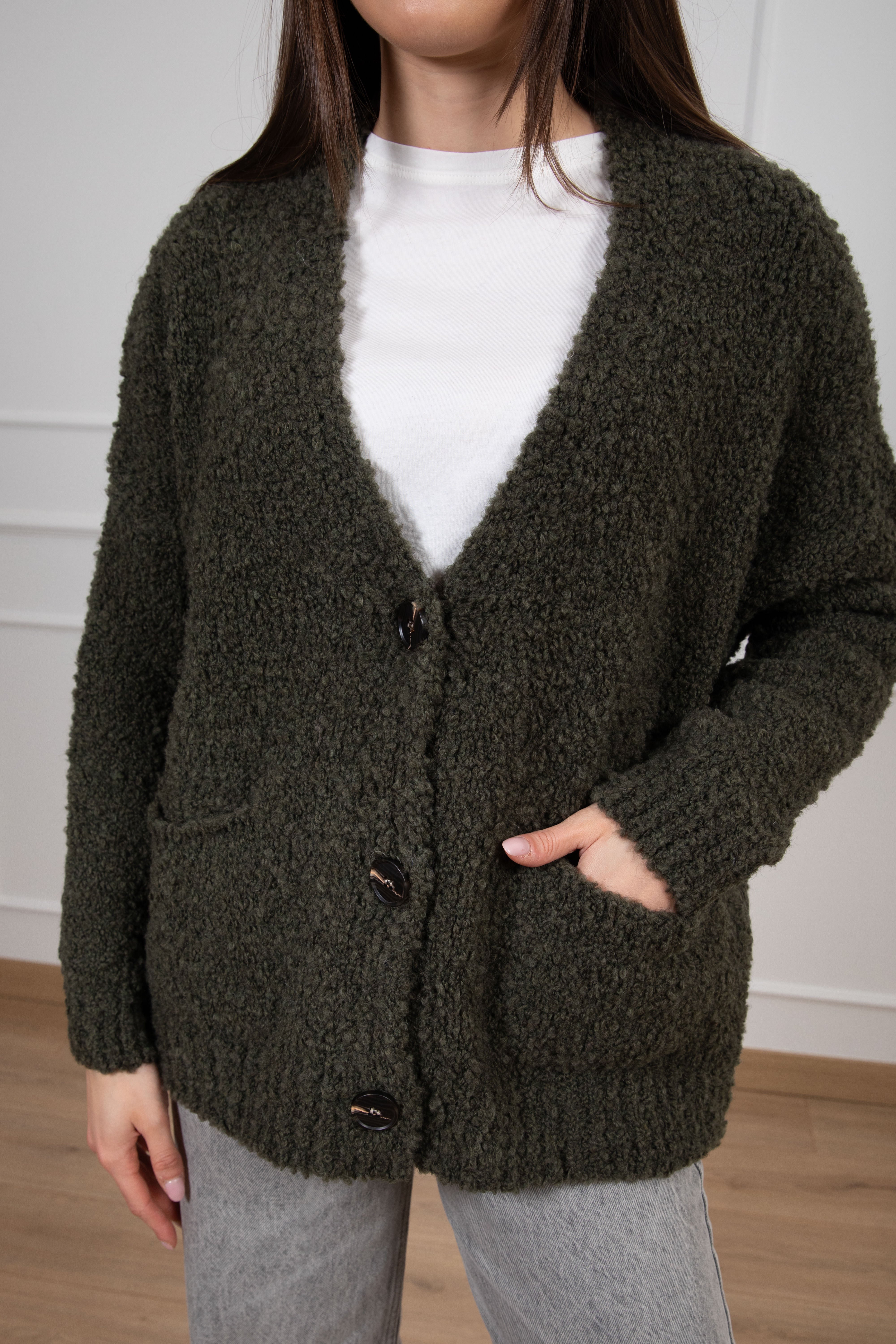 Cardigan bouclé Susy Mix