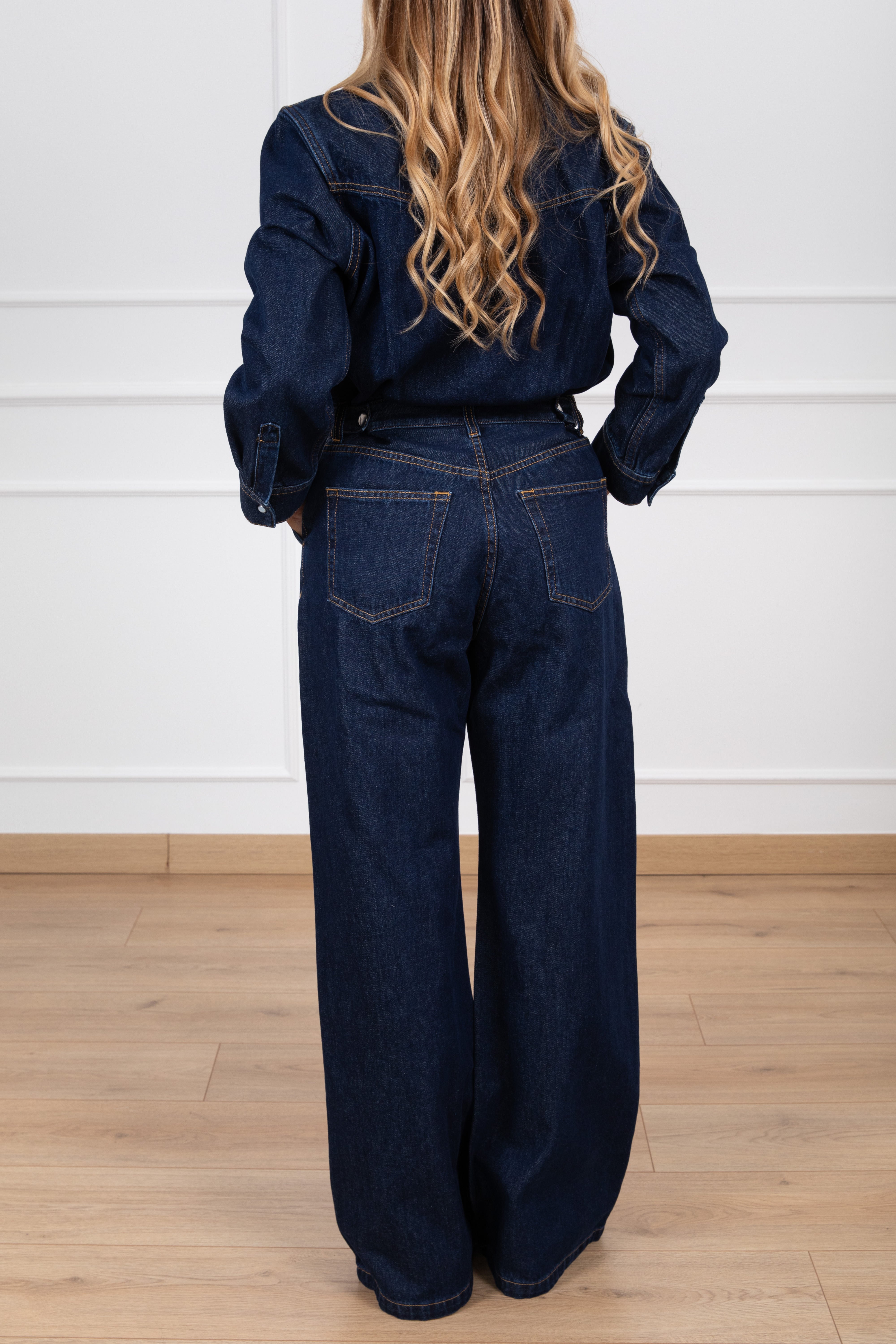 Jumpsuit jeans Sole tela rinse ViCOLO