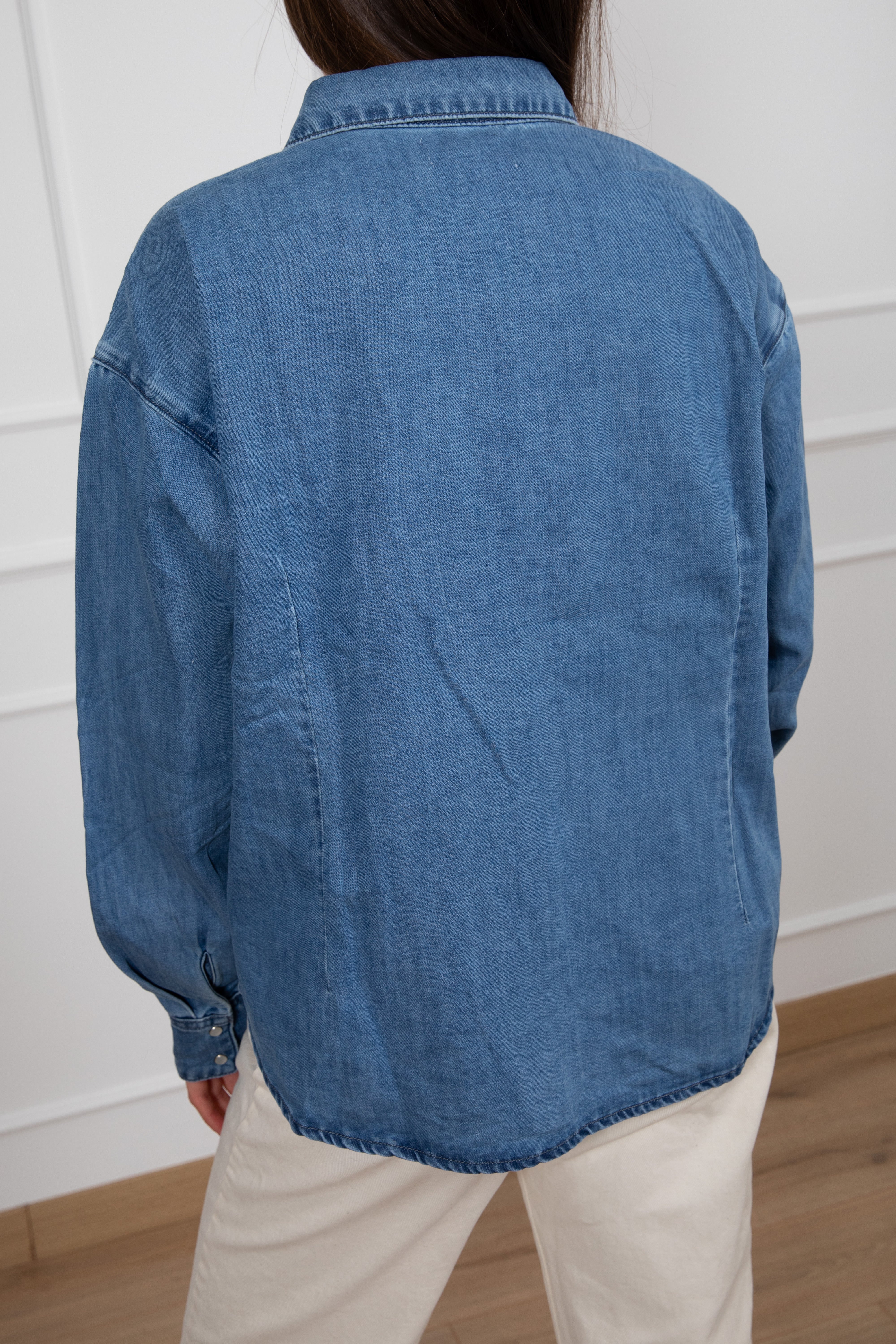Camicia jeans Asia over-size ViCOLO