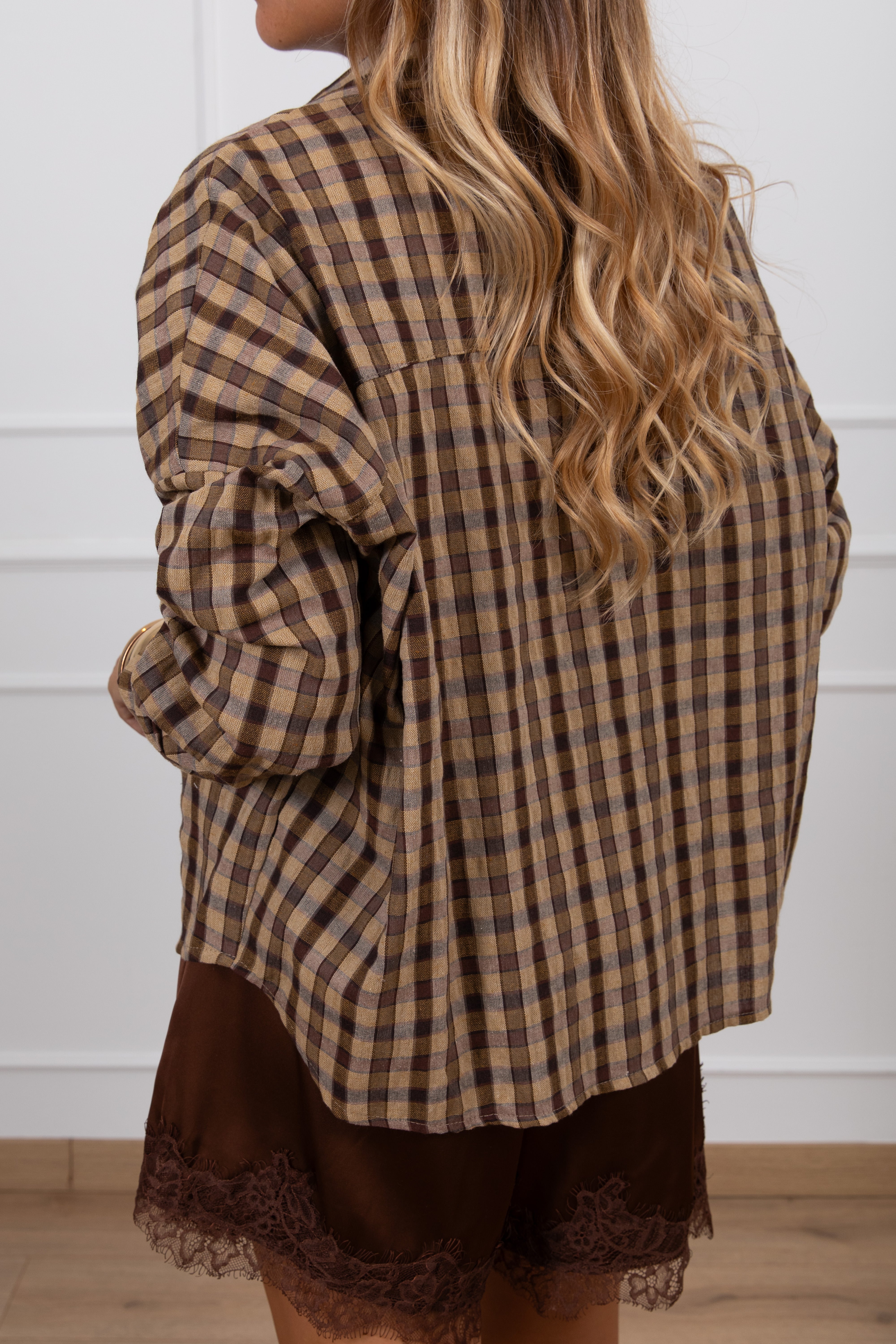 Camicia check variante moro Haveone