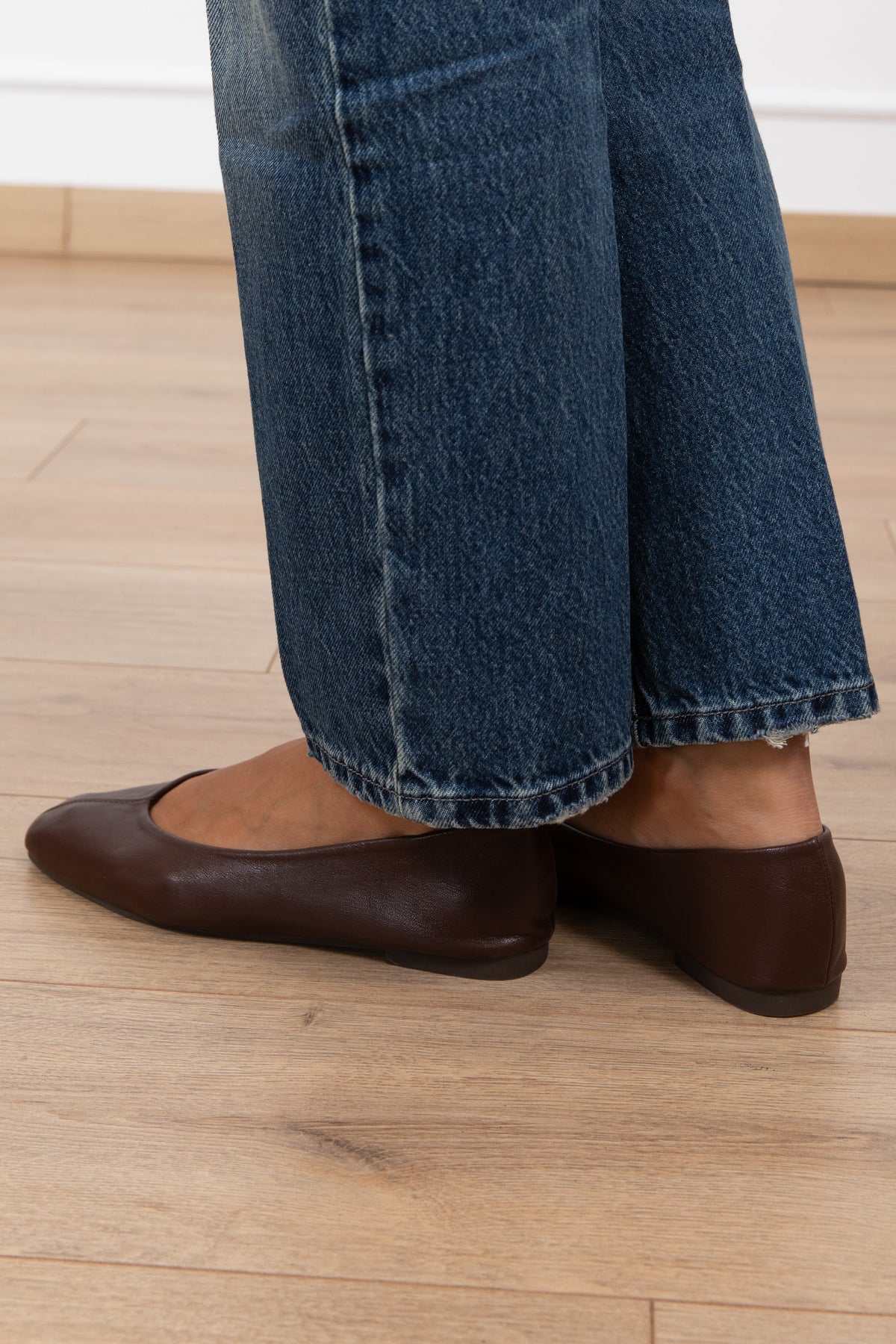 Ballerina in eco-pelle variante moro Susy Mix