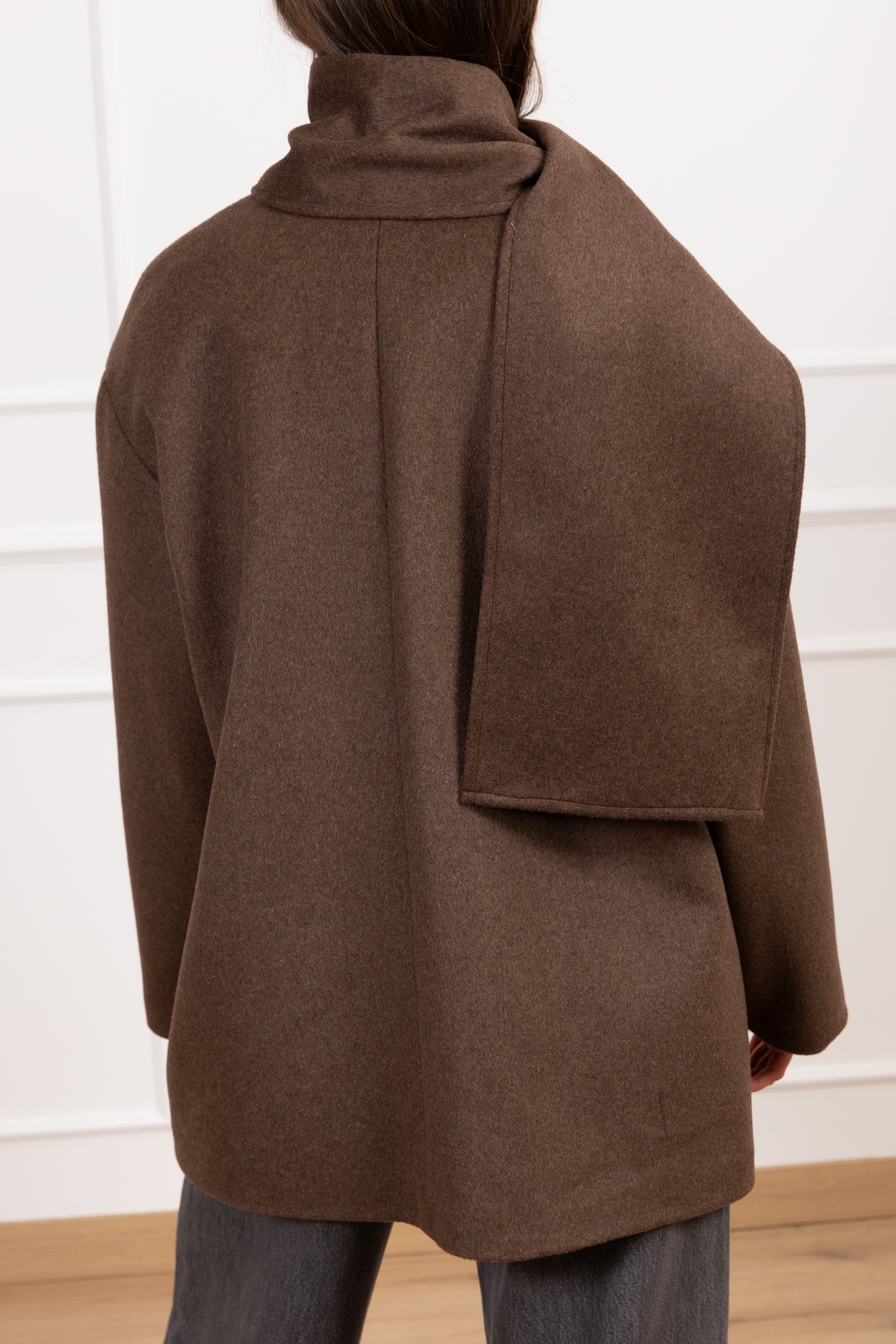 Cappotto con sciarpa inclusa Tensione IN