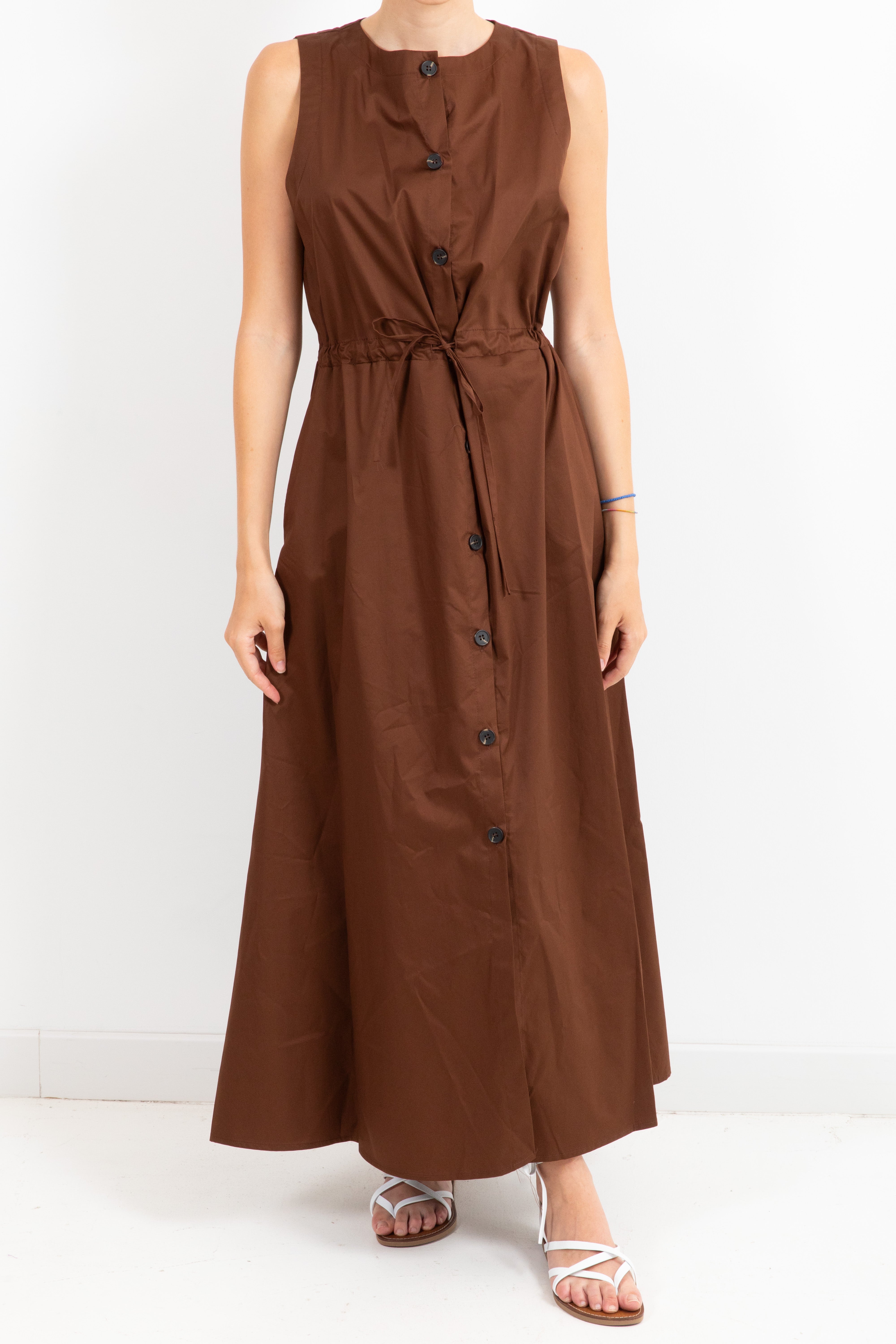 Chemisier in cotone con coulisse Tensione IN