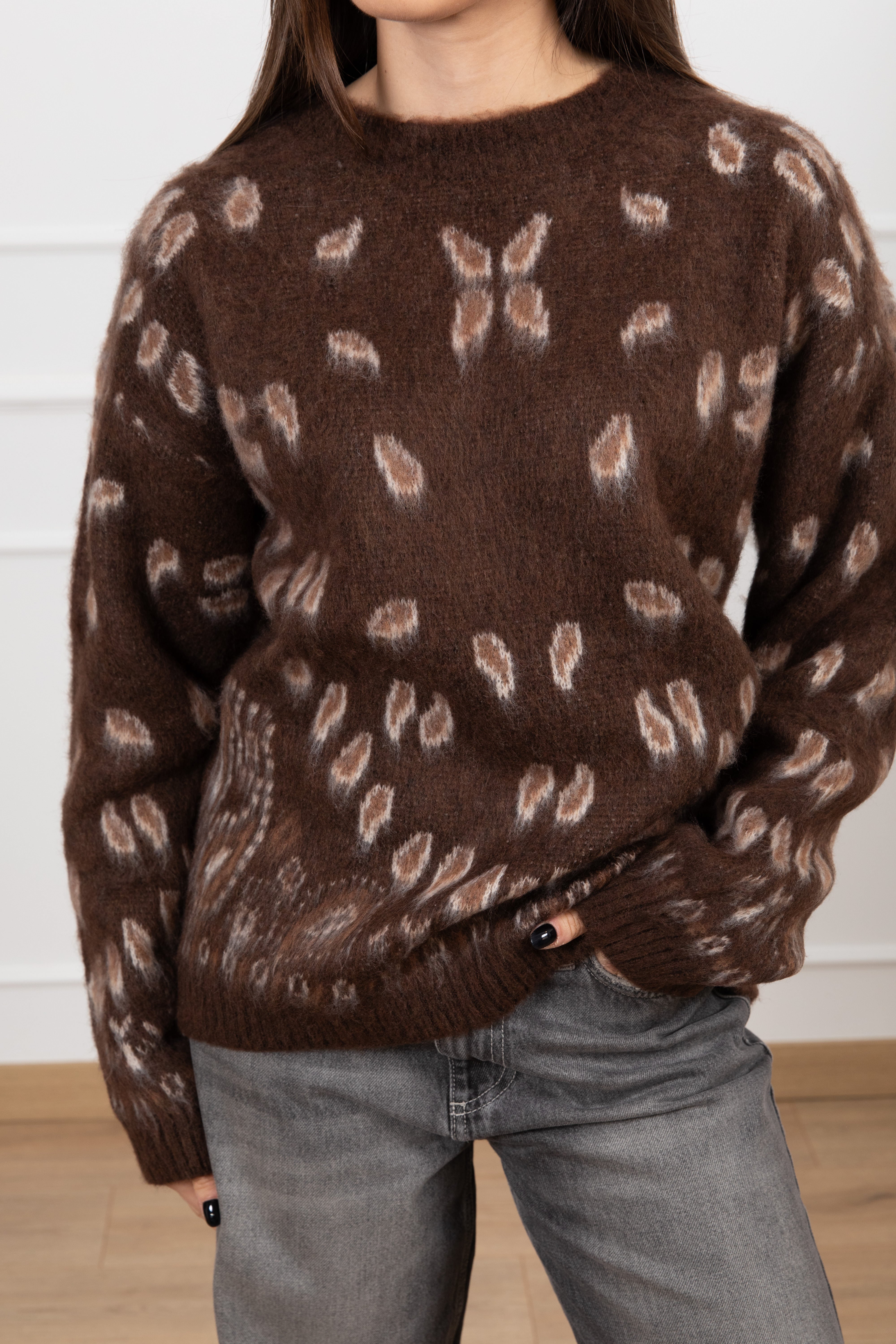 Pull bandana in lana grossa Tensione IN