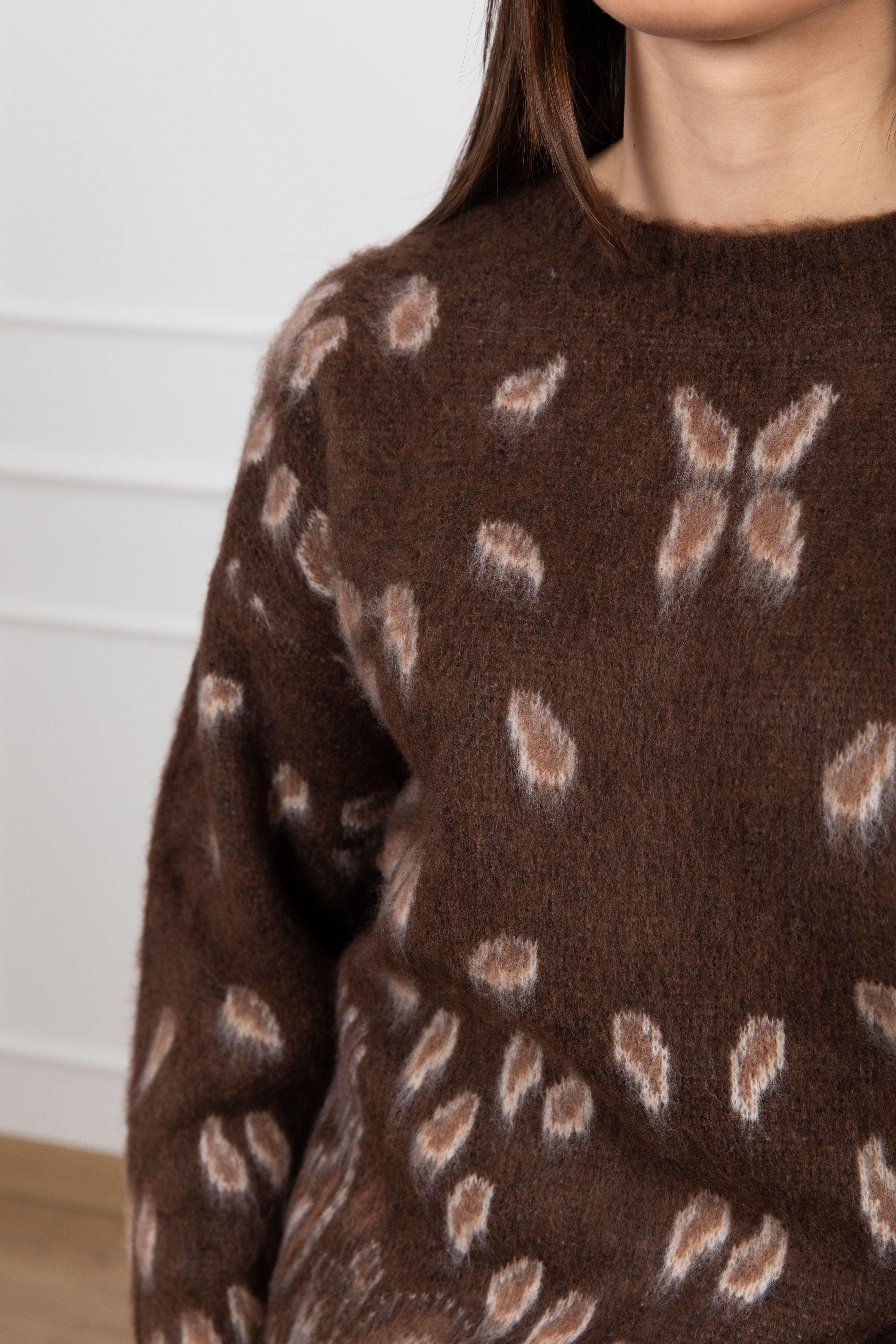 Pull bandana in lana grossa Tensione IN