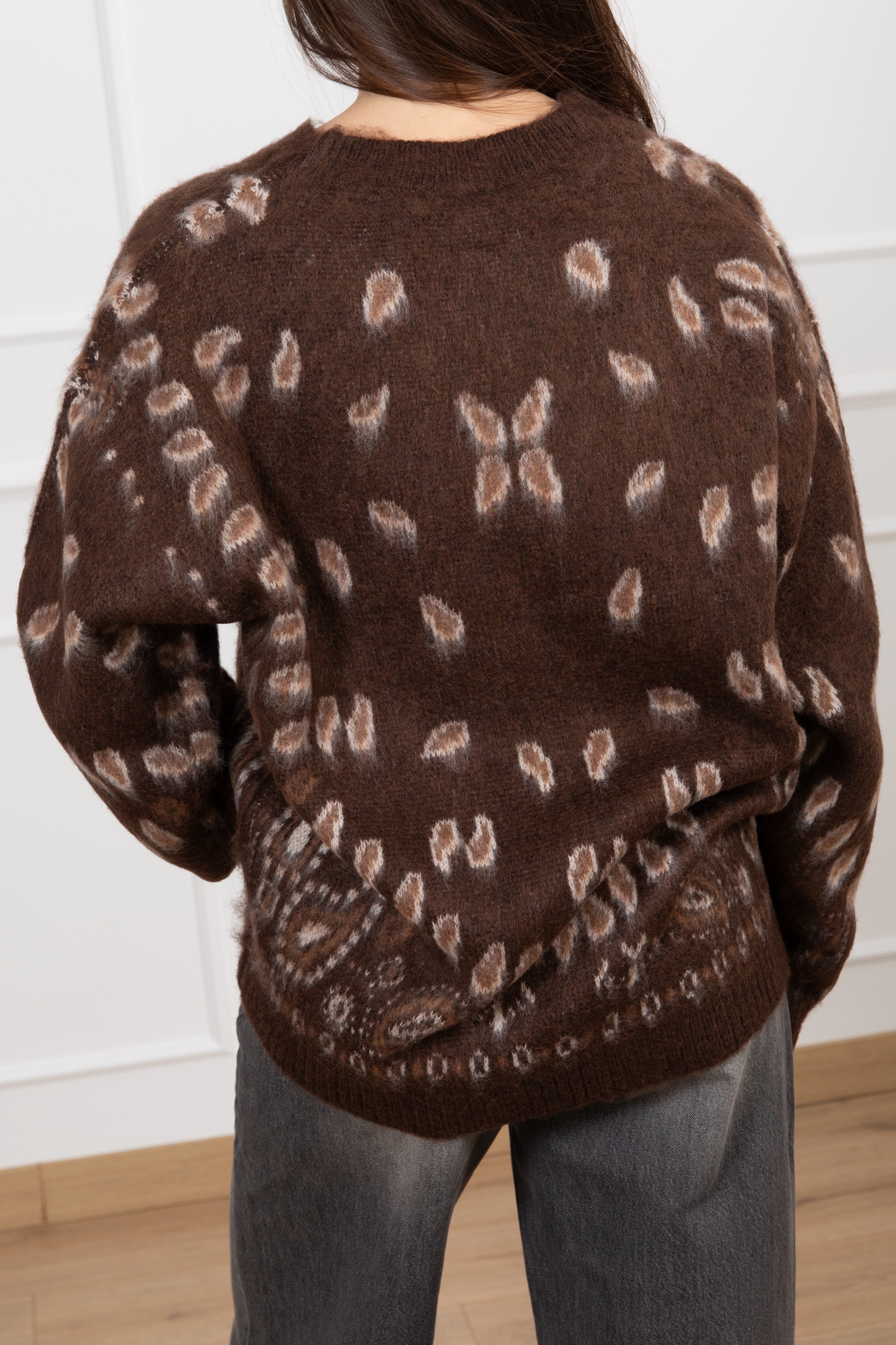 Pull bandana in lana grossa Tensione IN