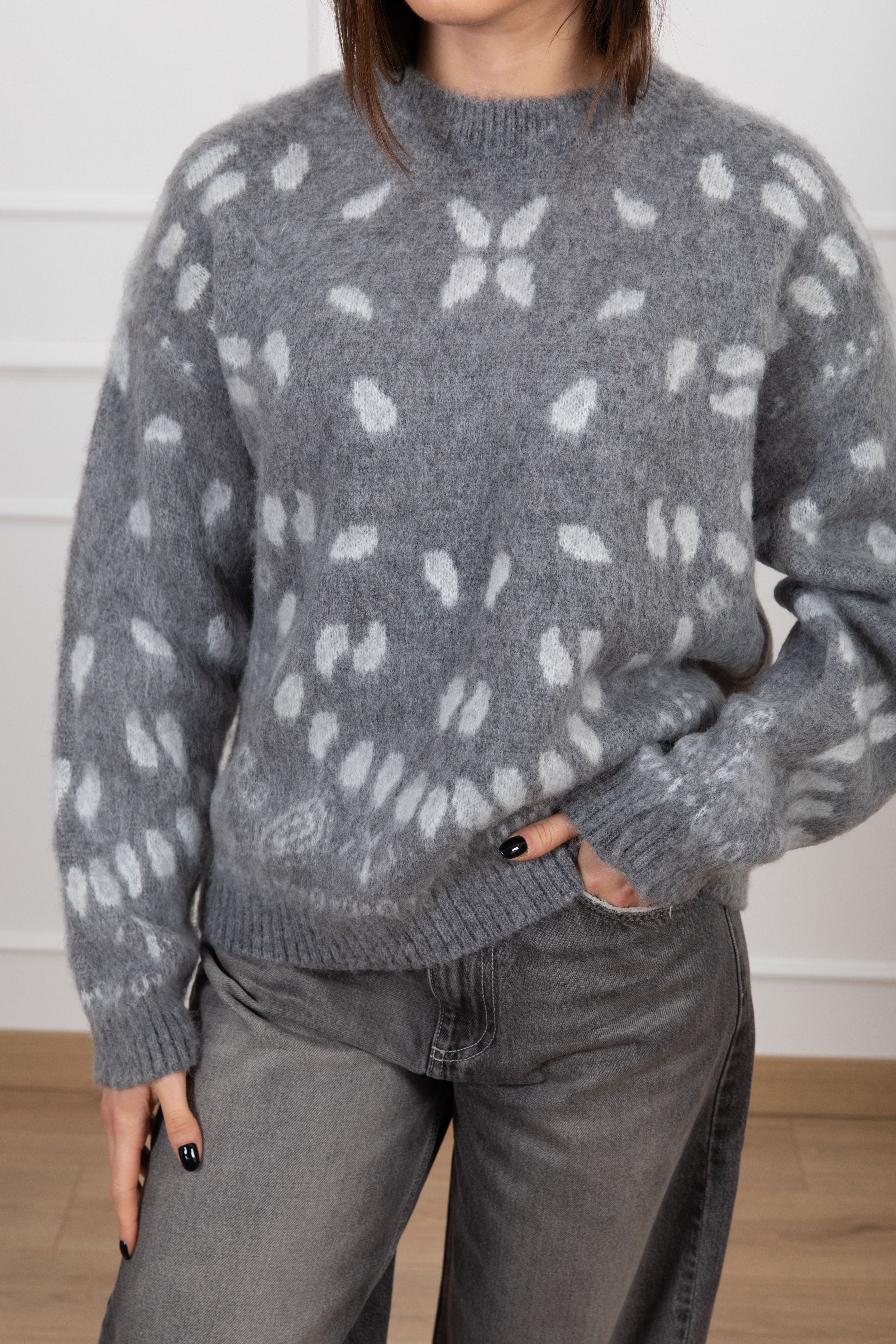 Pull bandana in lana grossa Tensione IN