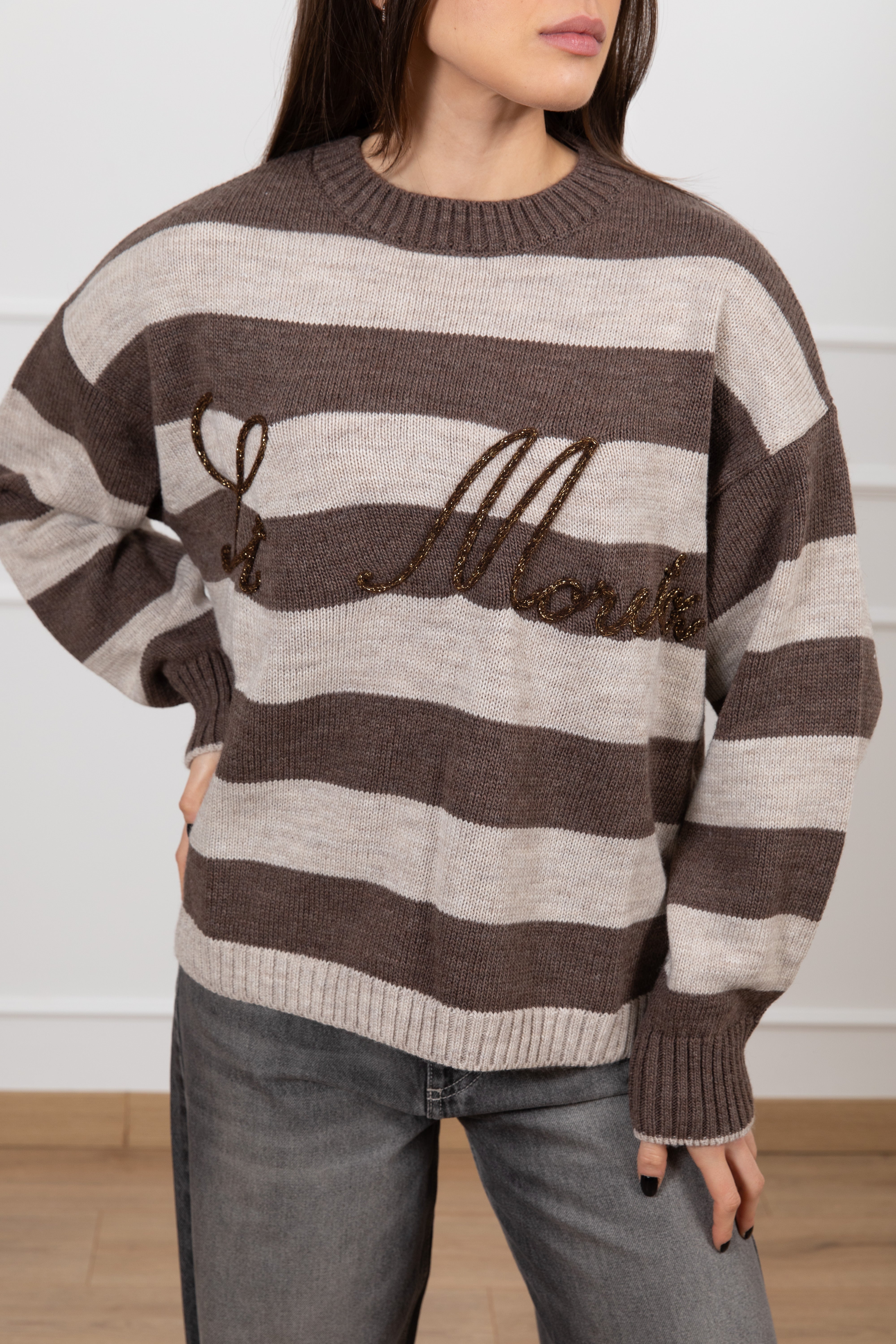 Pull "St. Moritz" a righe Tensione IN