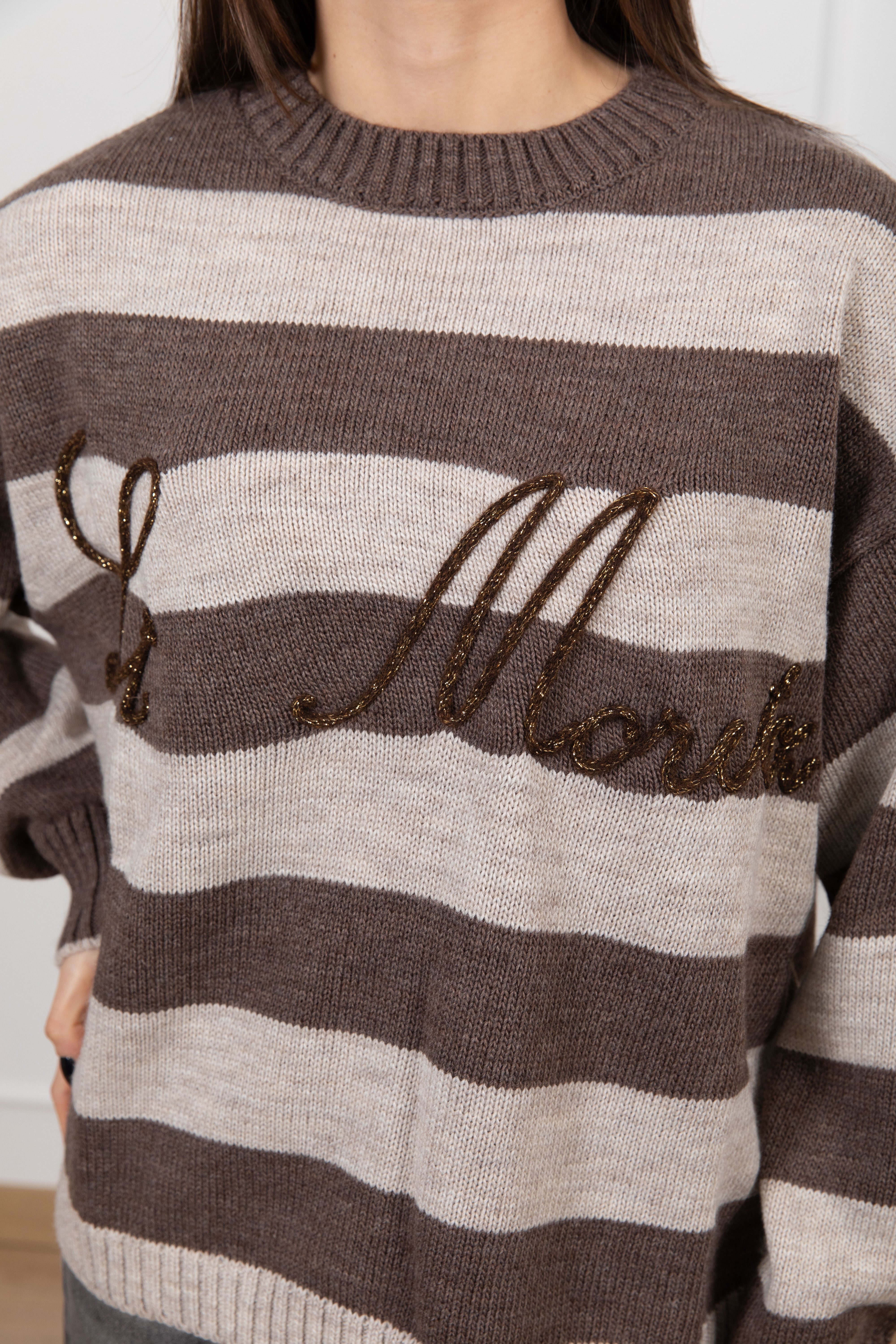 Pull "St. Moritz" a righe Tensione IN