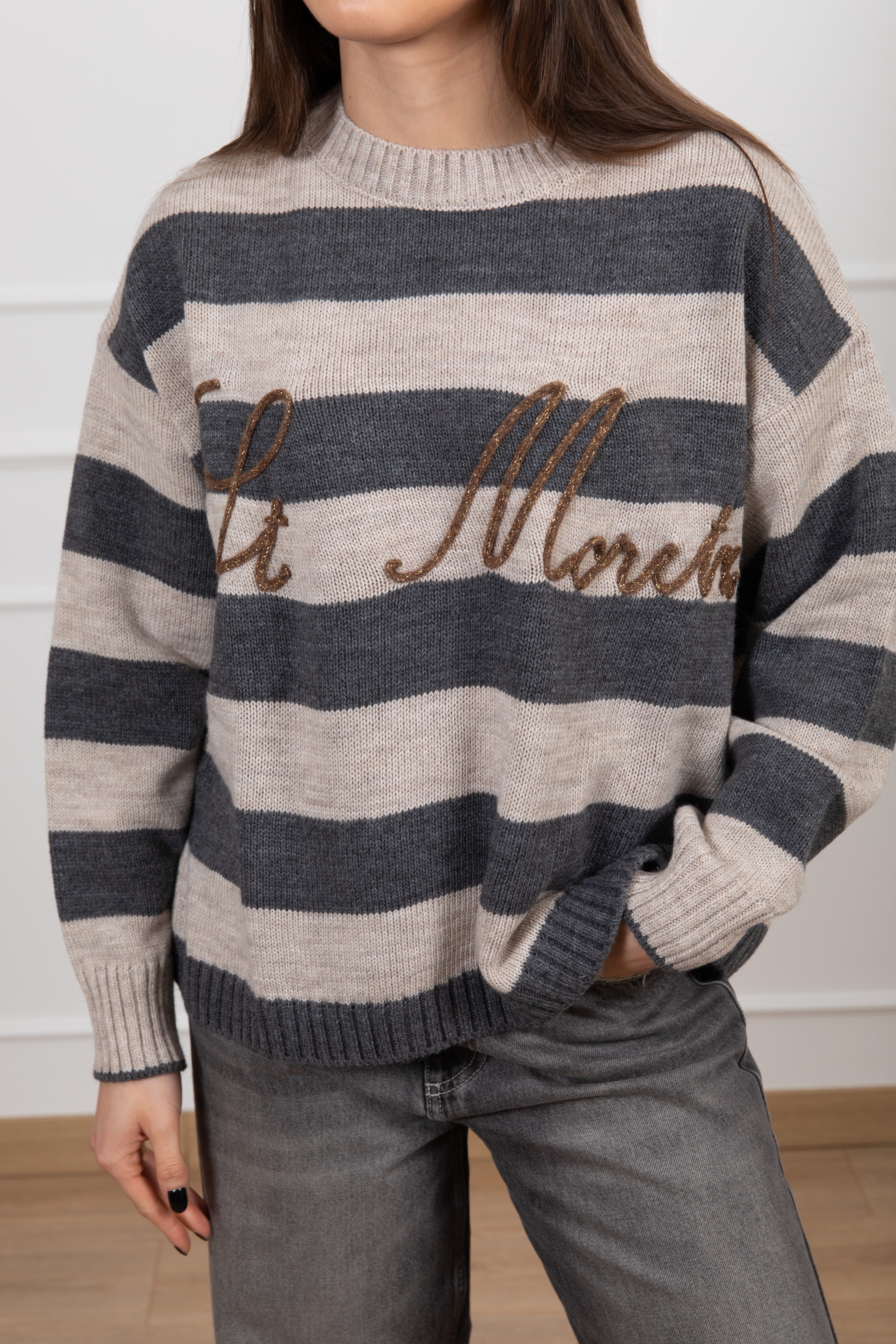 Pull "St. Moritz" a righe Tensione IN