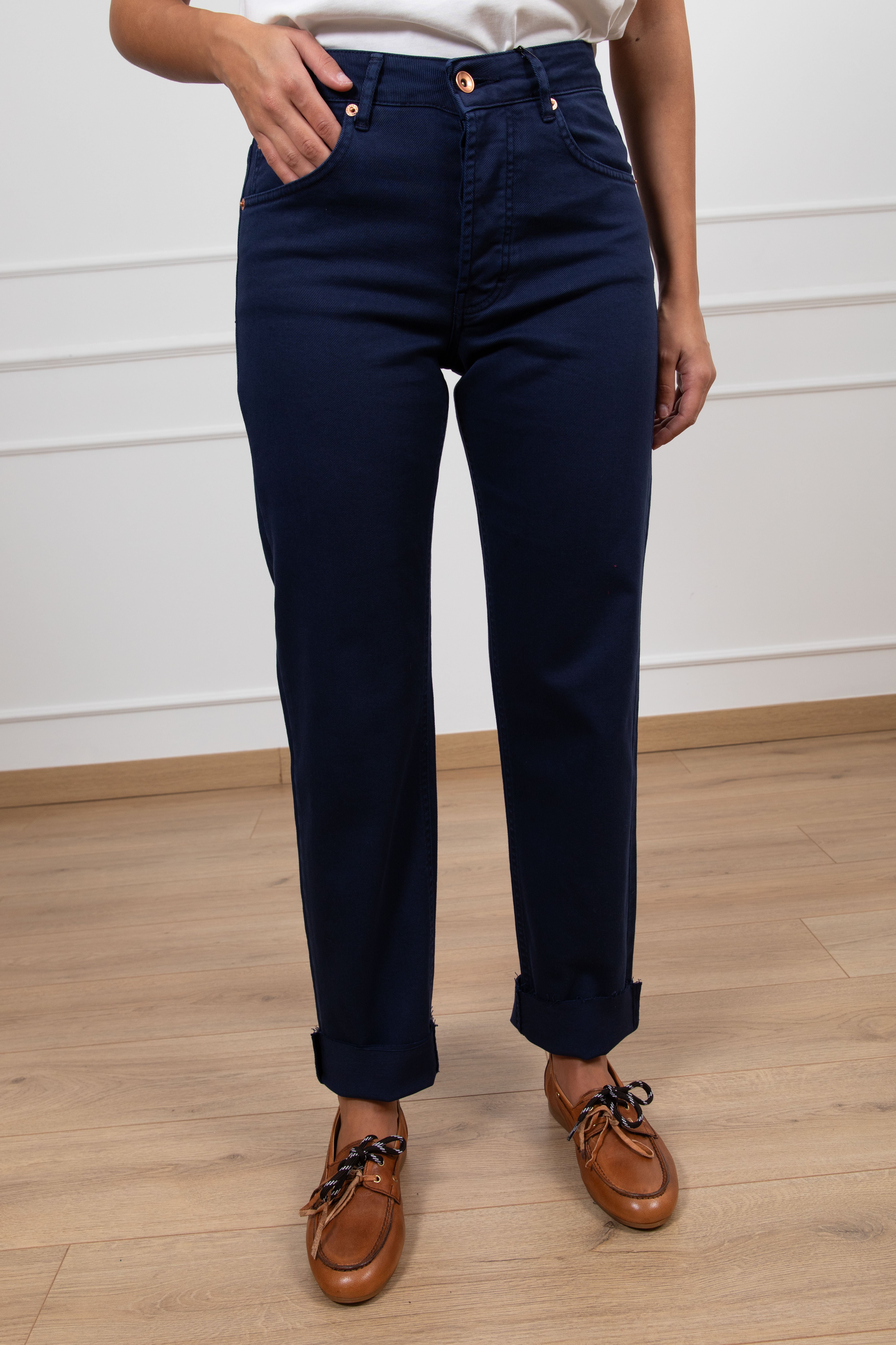 Jeans boot-cut color Tensione IN