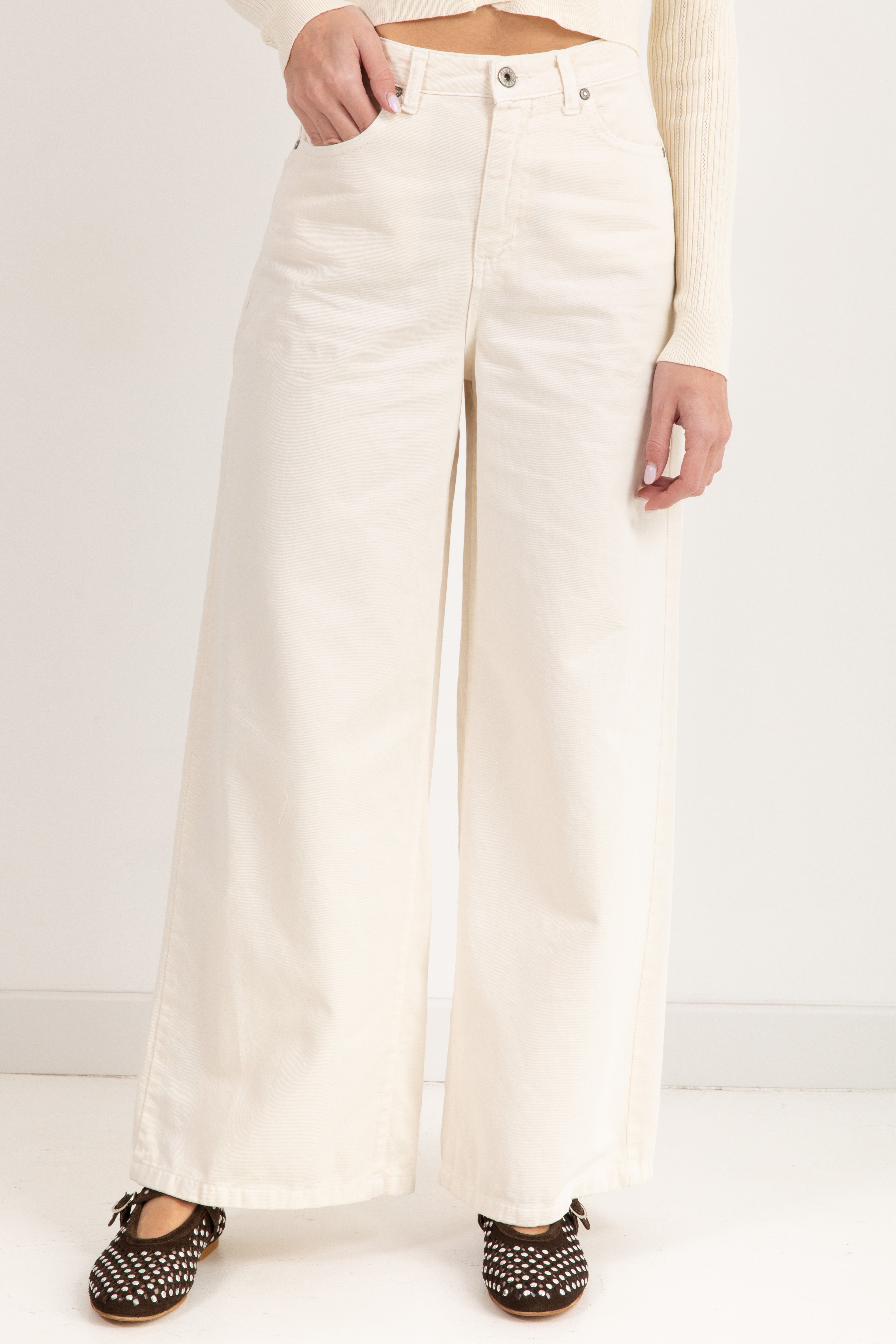 Jeans panna gamba larga Dixie
