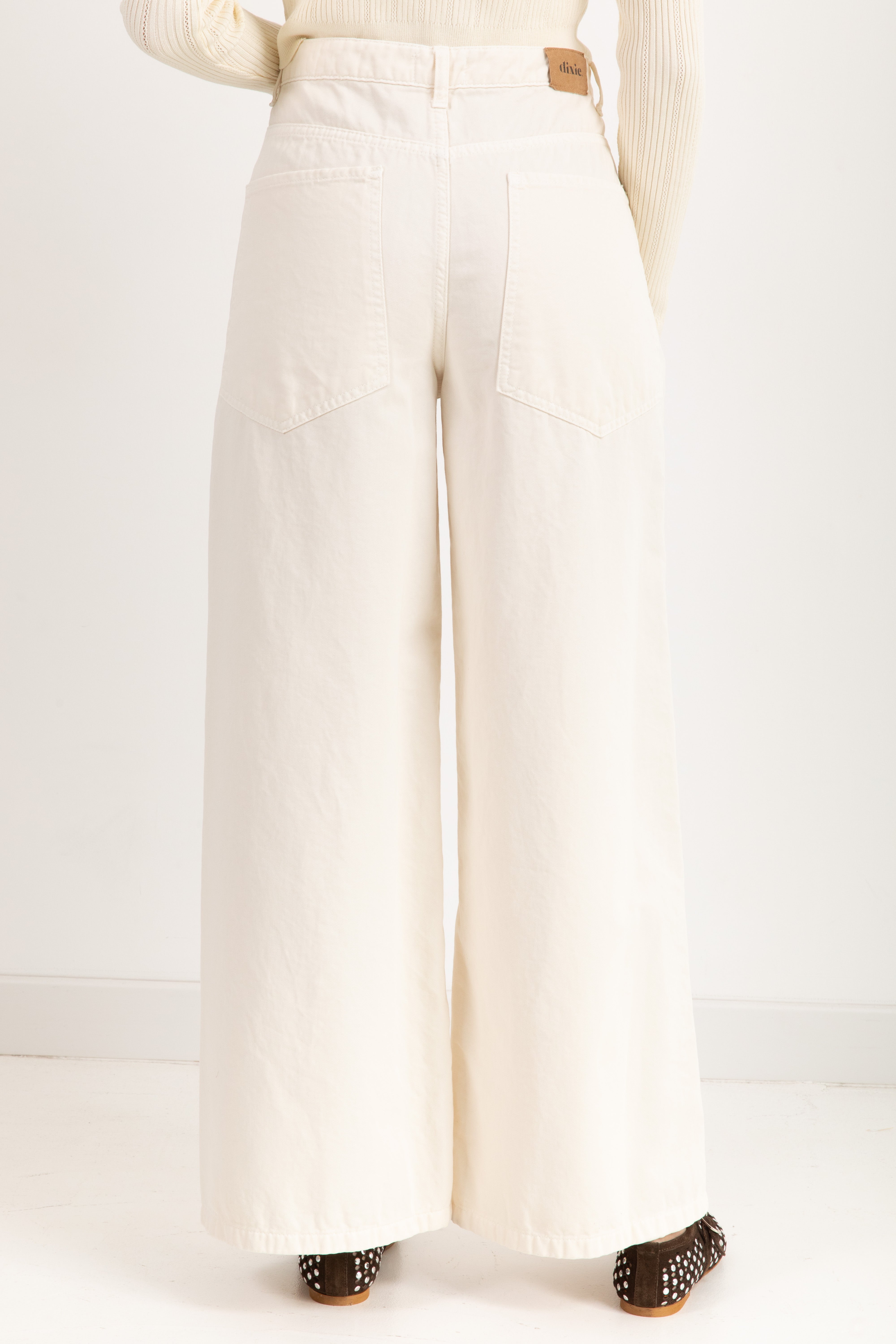 Jeans panna gamba larga Dixie