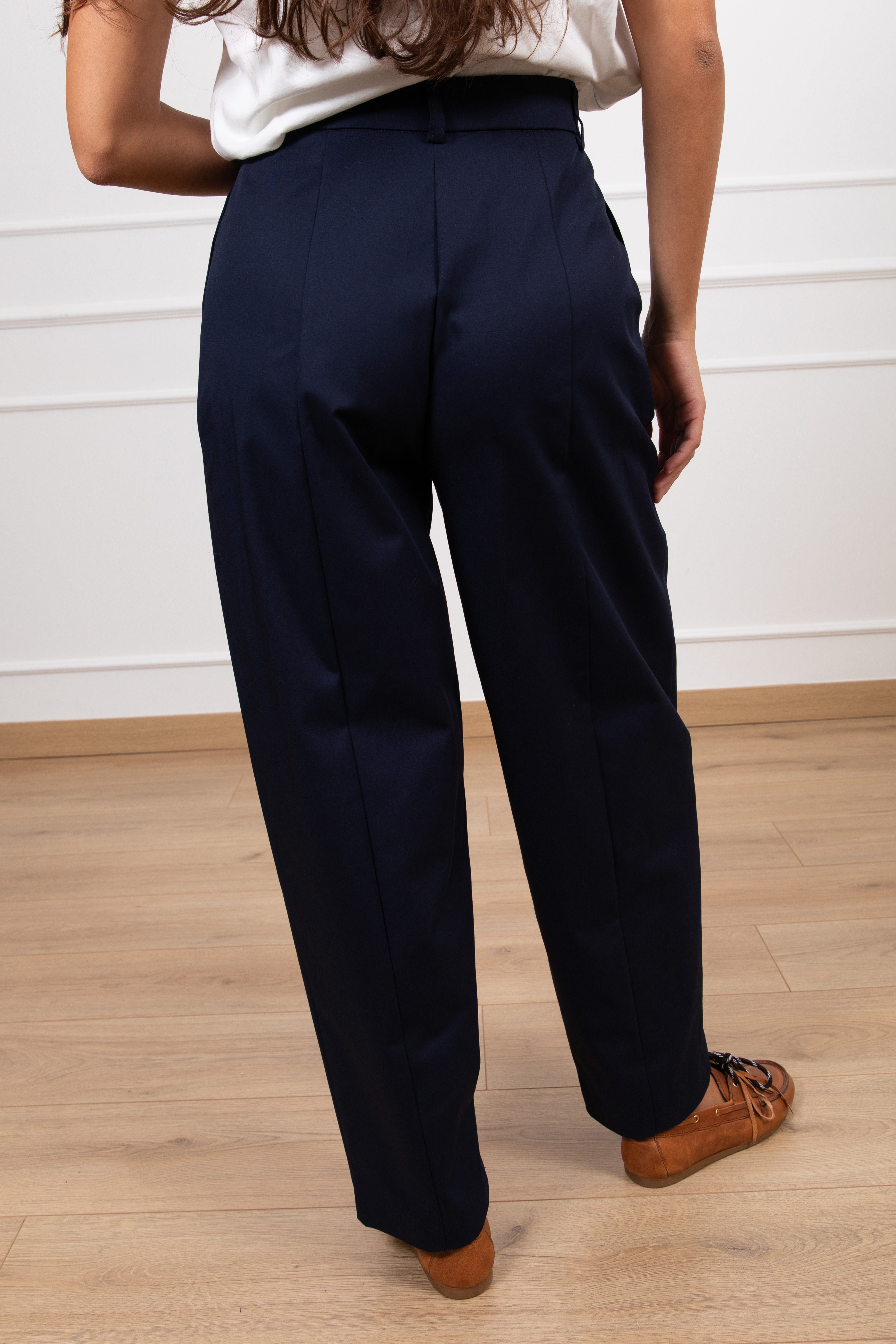 Pantalone carrot-fit in cotone Tensione IN