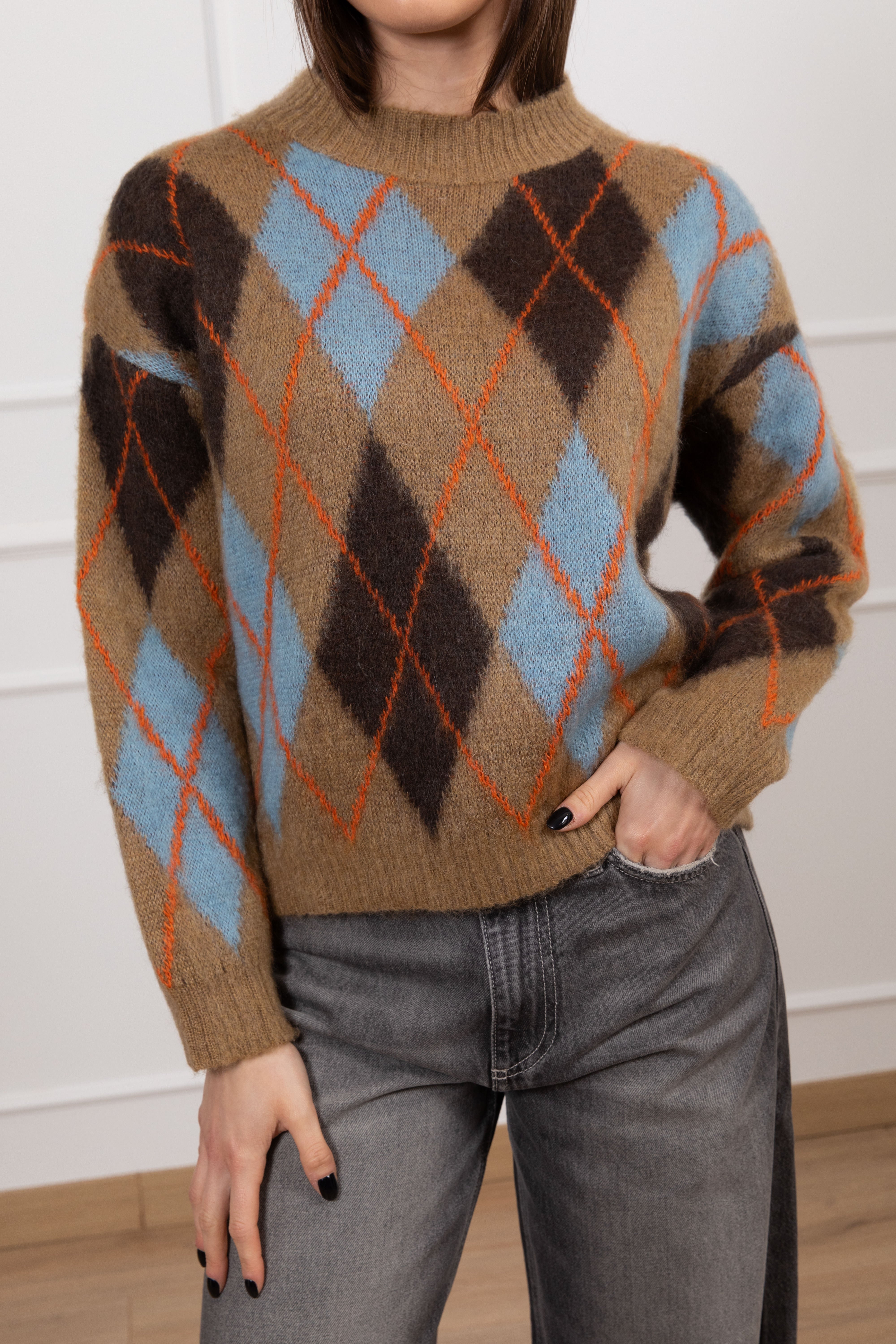 Pull mini-rombo Tensione IN