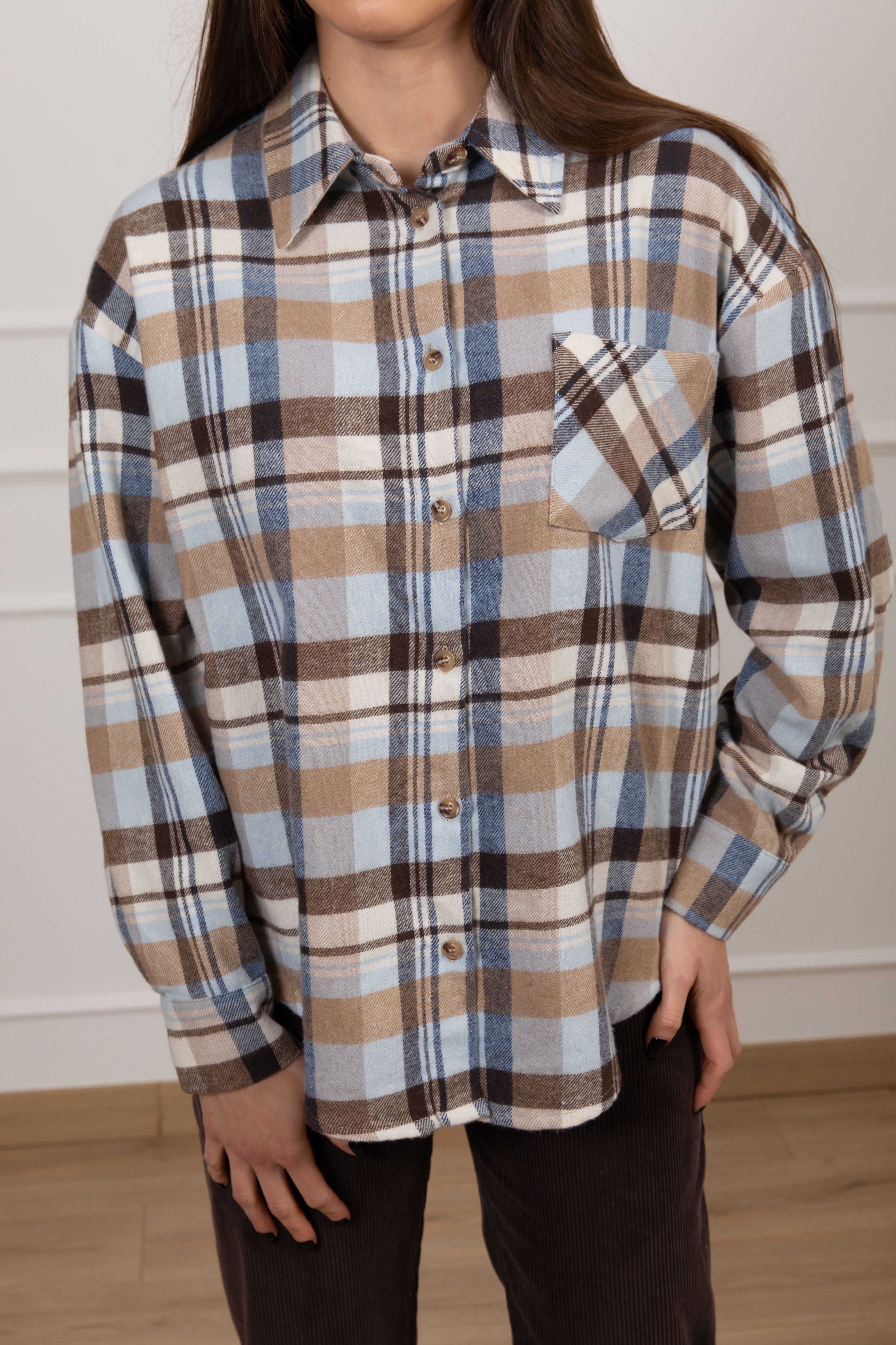 Camicia check in flanella Tensione IN