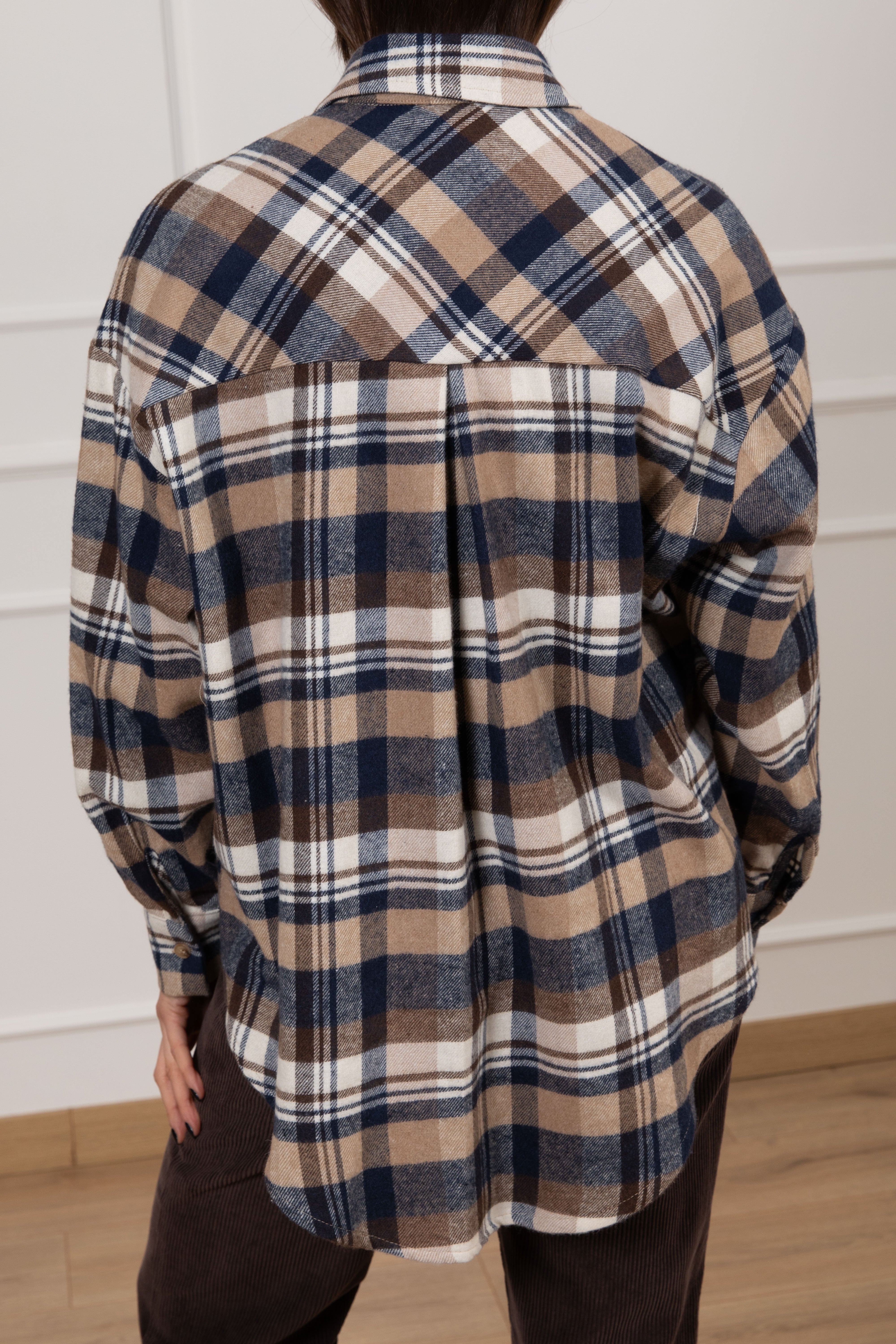 Camicia check in flanella Tensione IN