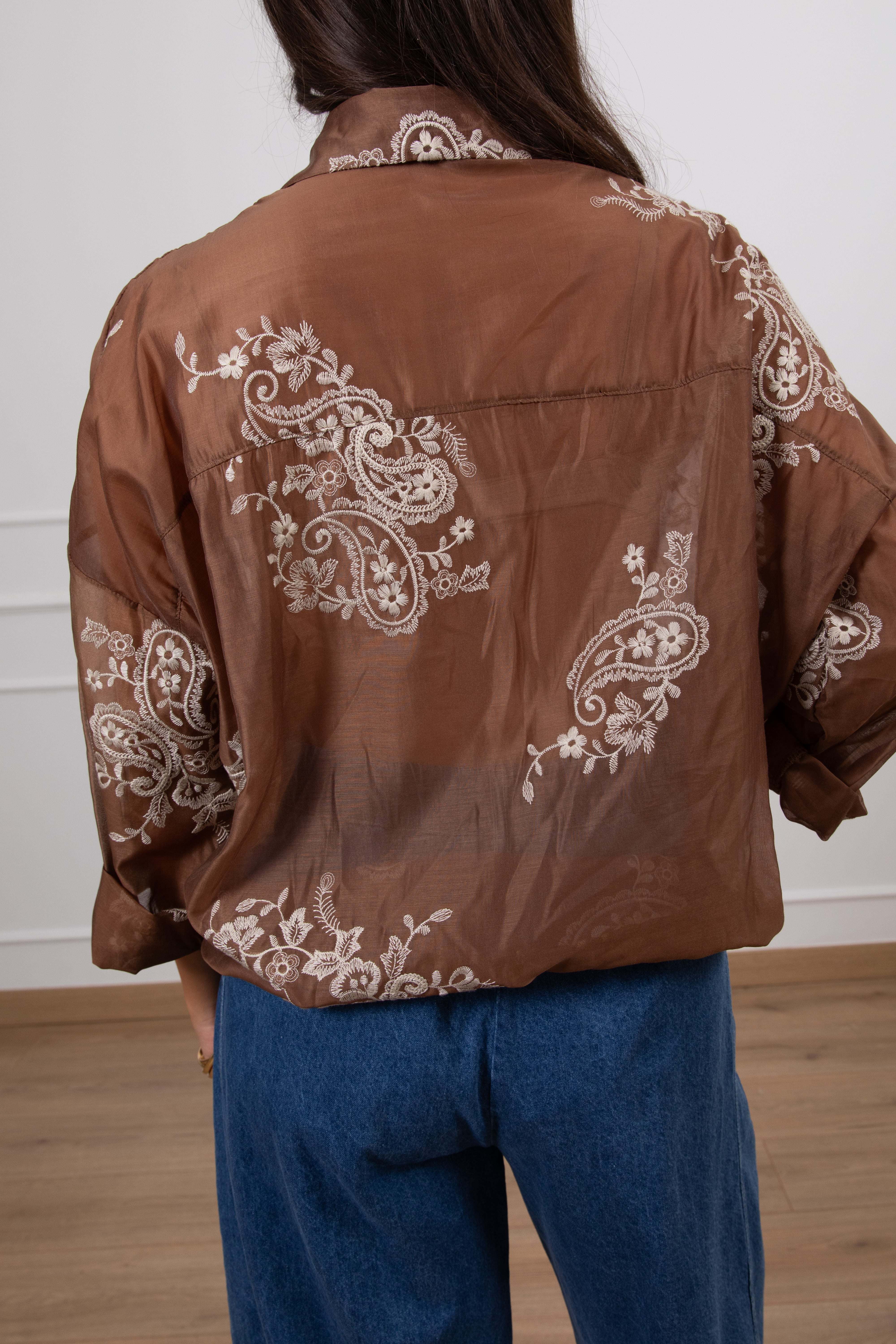 Camicia con ricami Susy Mix