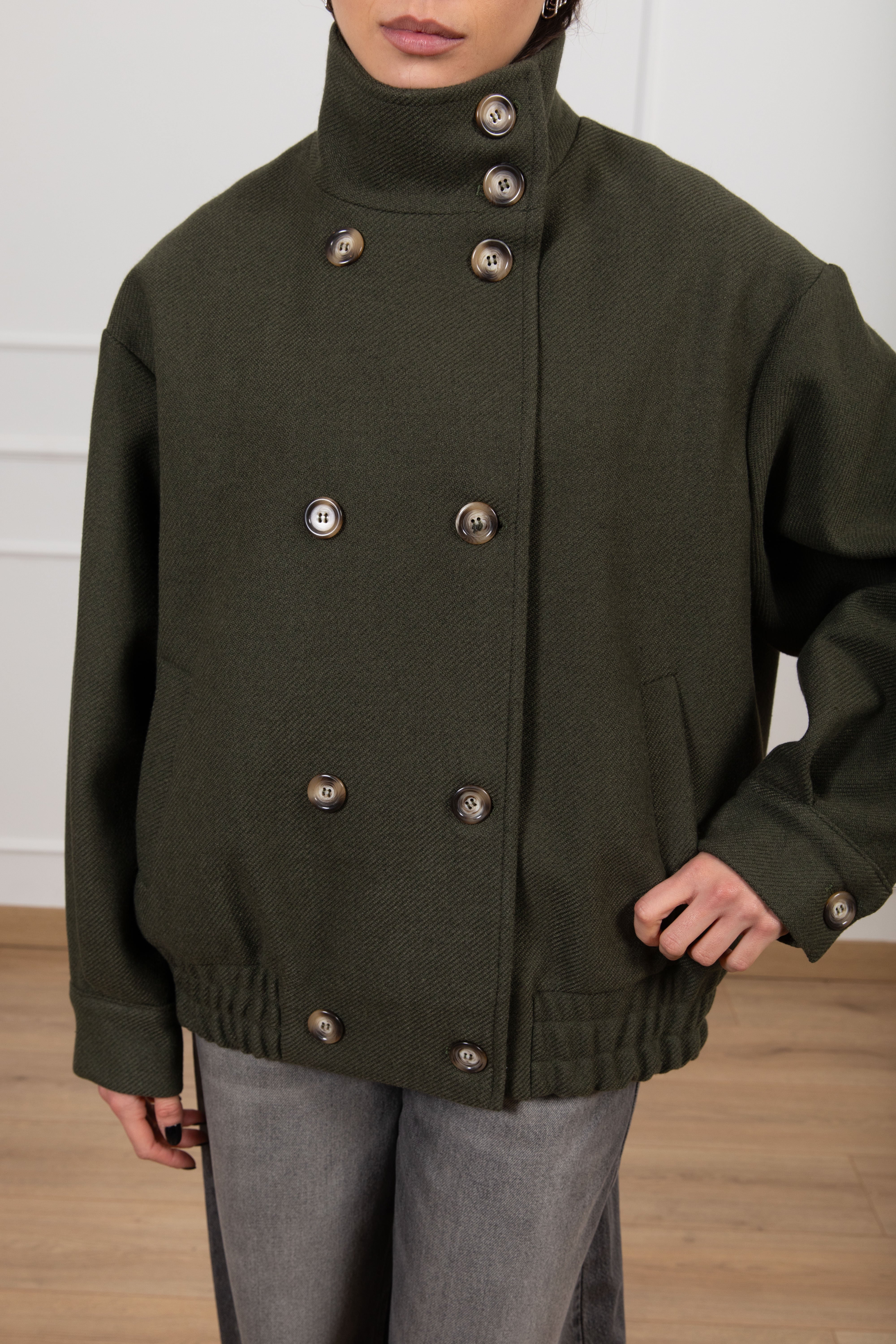 Bomber-cappotto ViCOLO