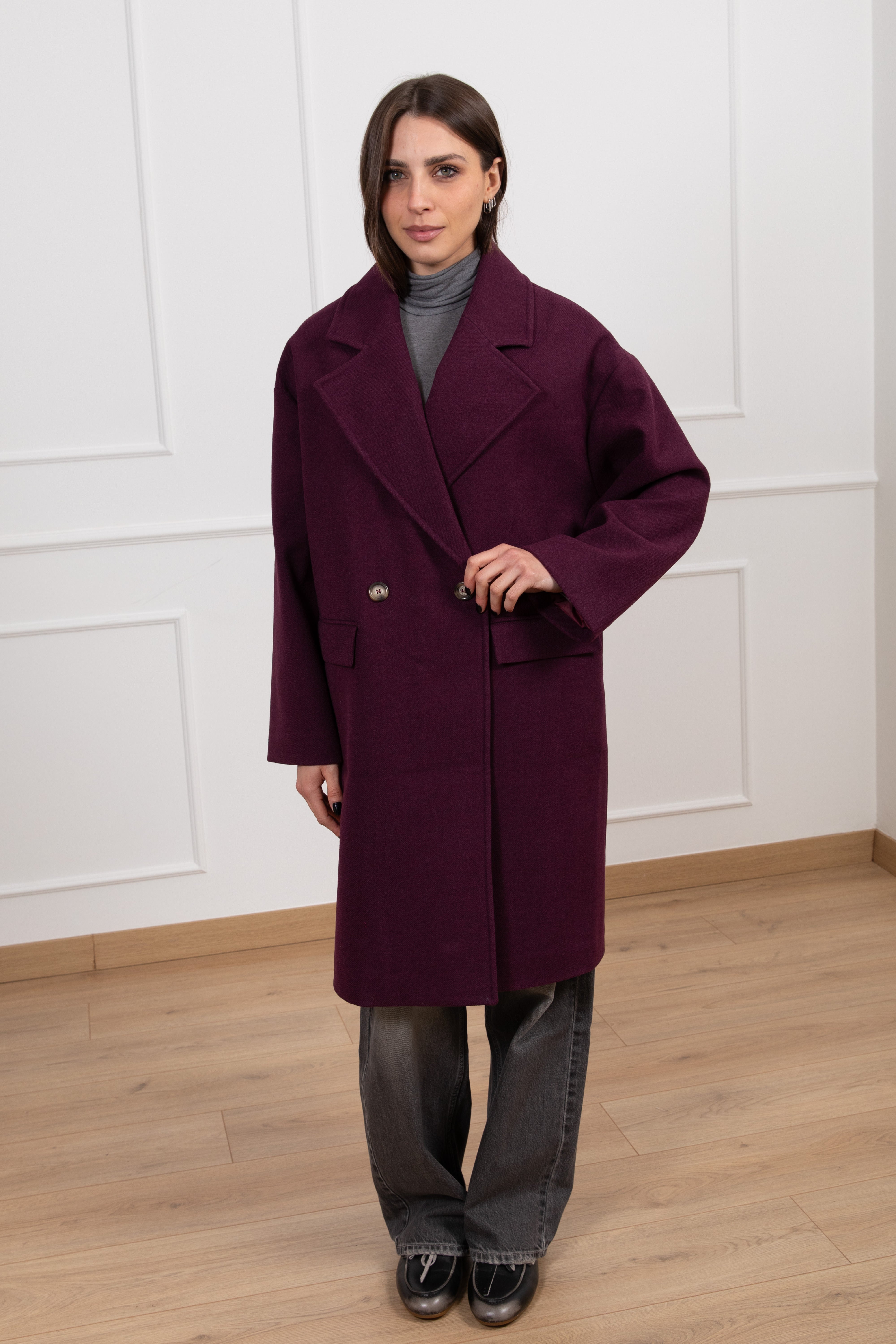 Cappotto ovetto 2 bottoni ViCOLO