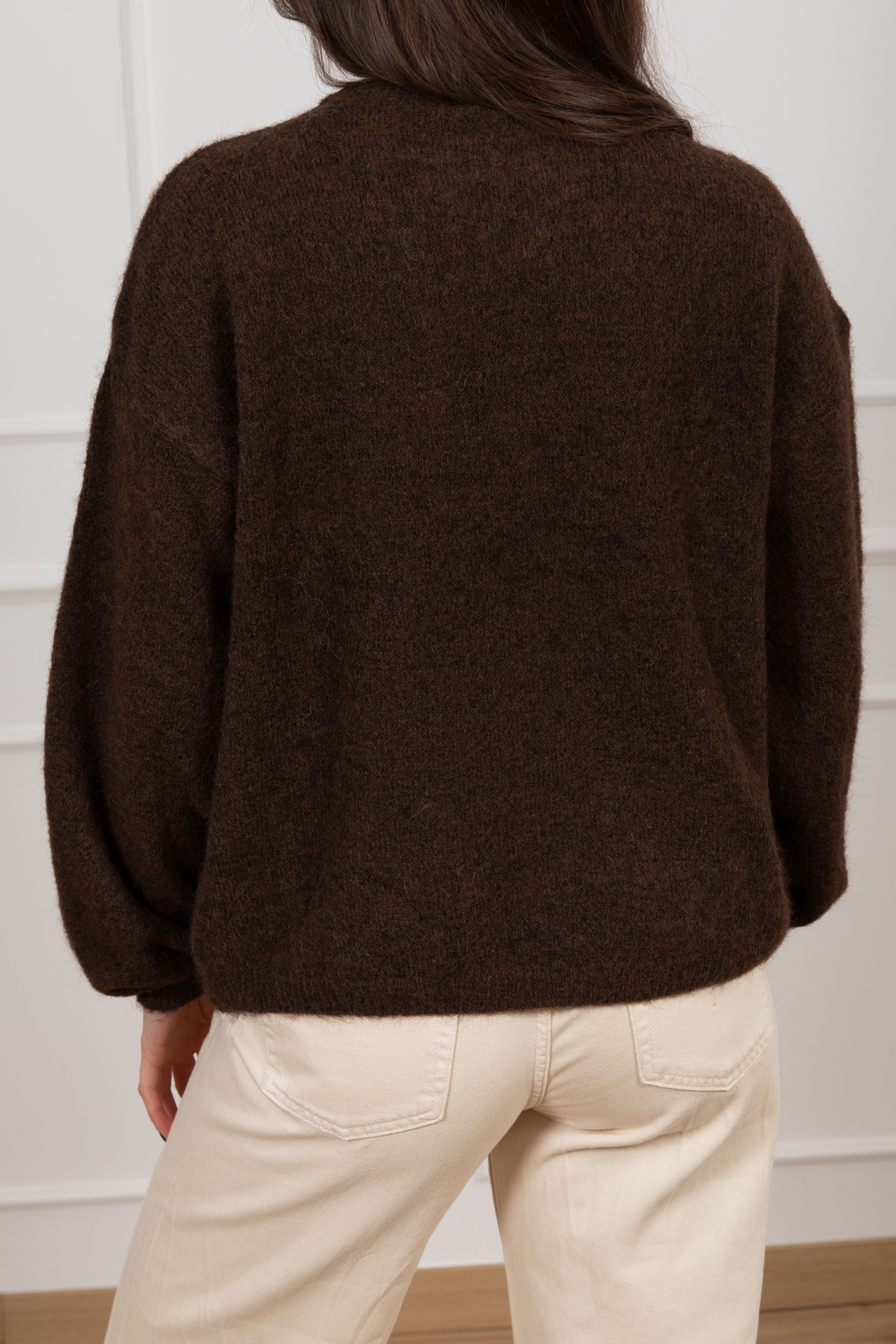 Pull con rombo cuore e stella Susy Mix