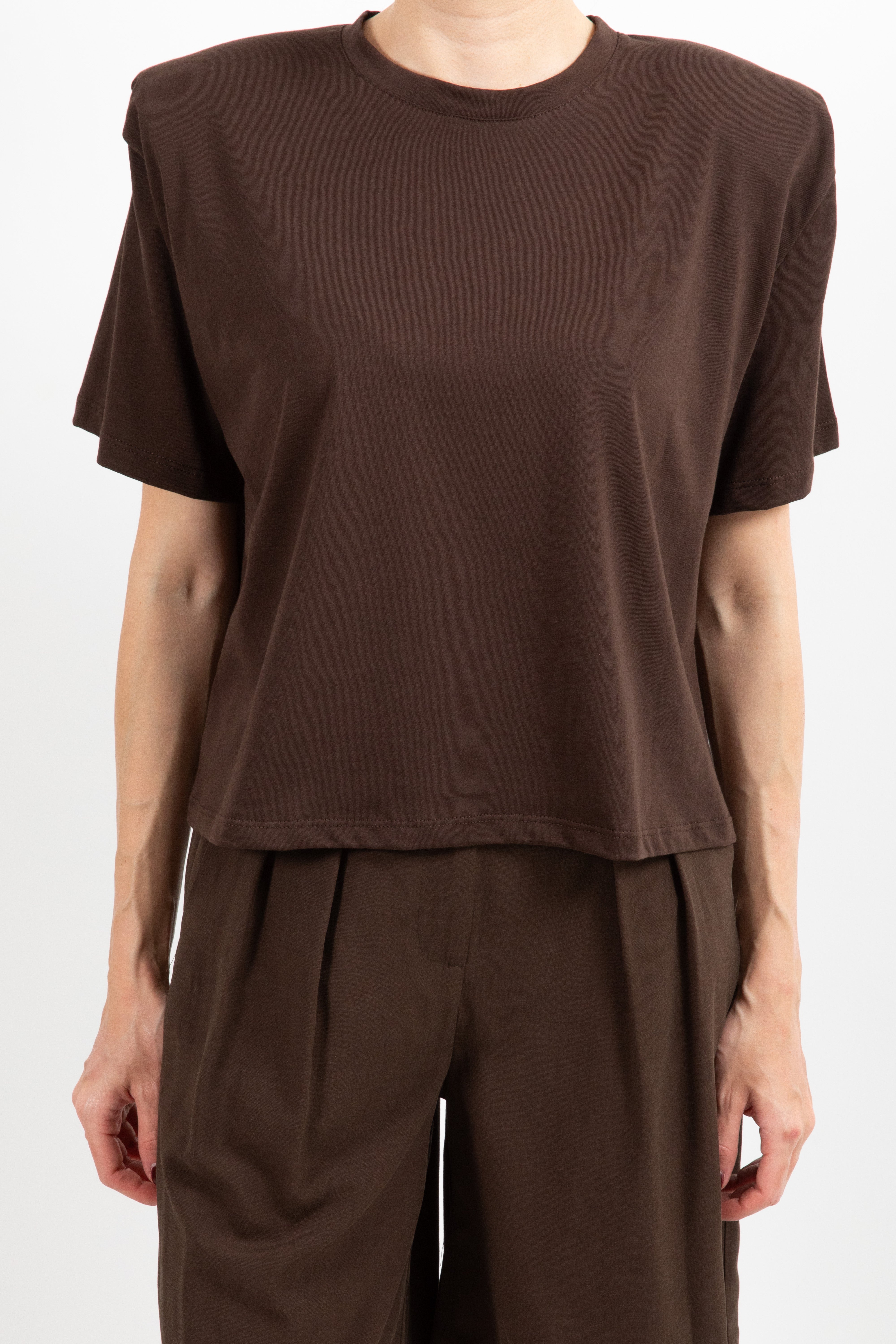 T-shirt con spallina imbottita ViCOLO