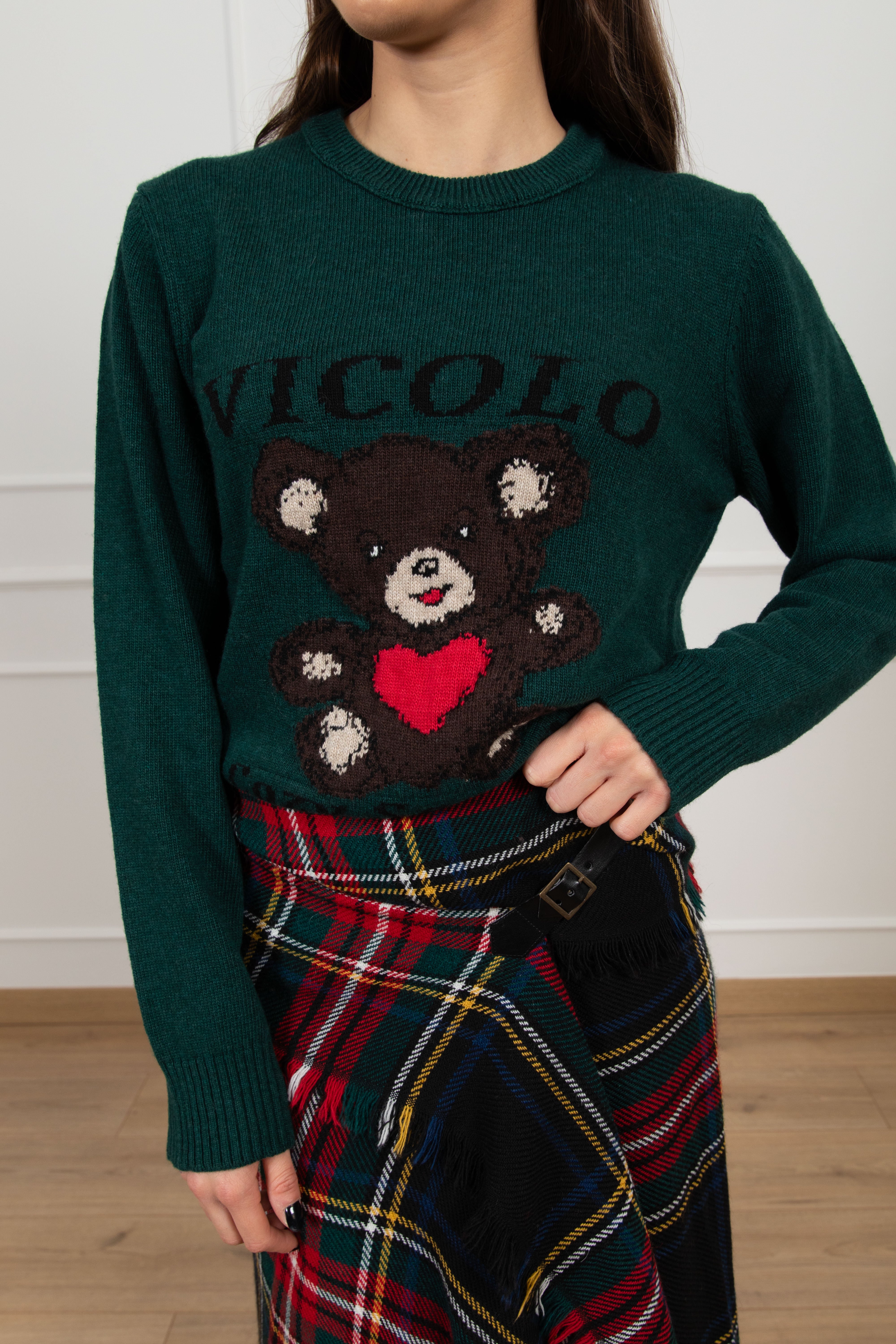 Pull teddy "Cozy season" ViCOLO