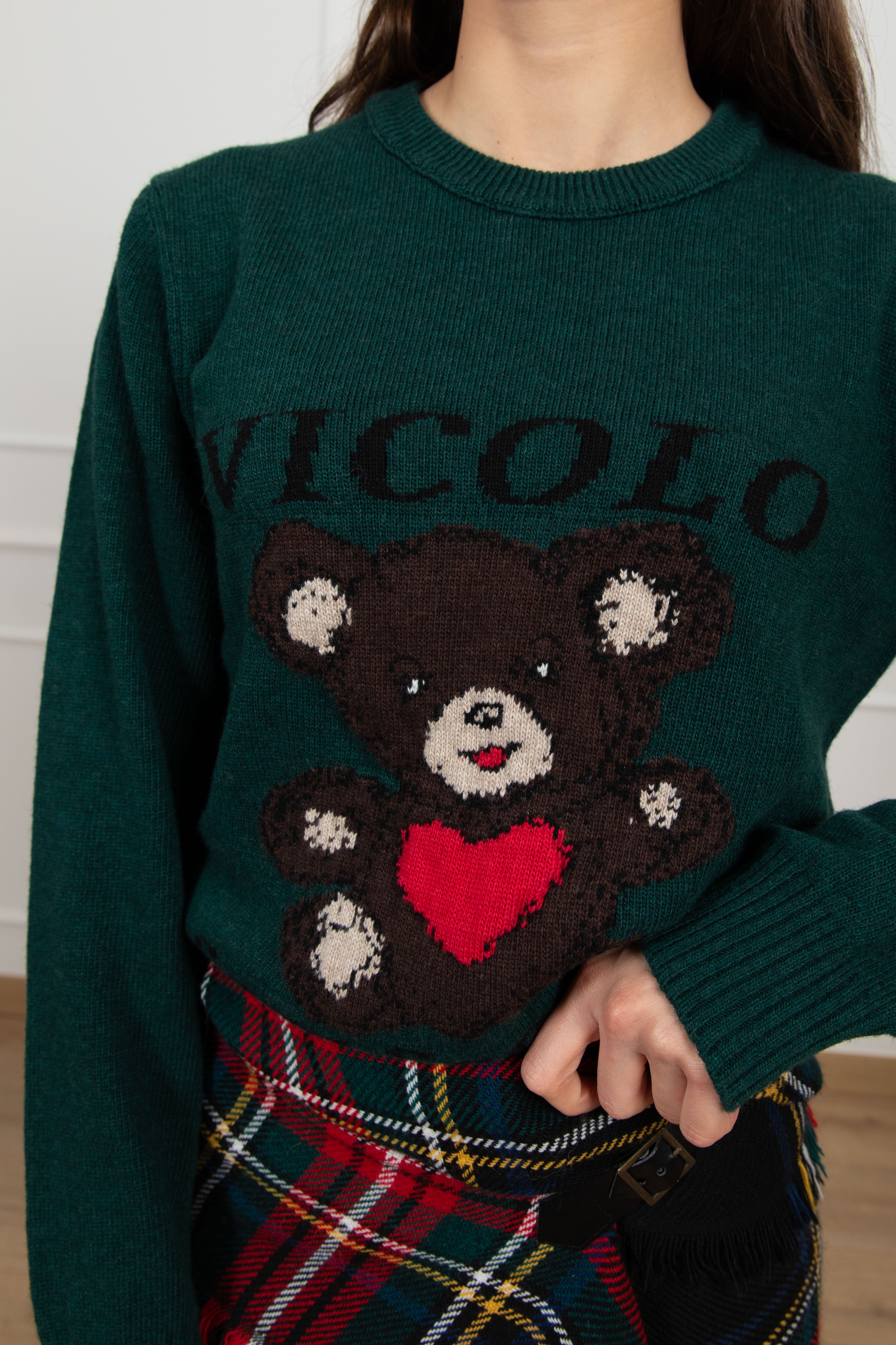 Pull teddy "Cozy season" ViCOLO