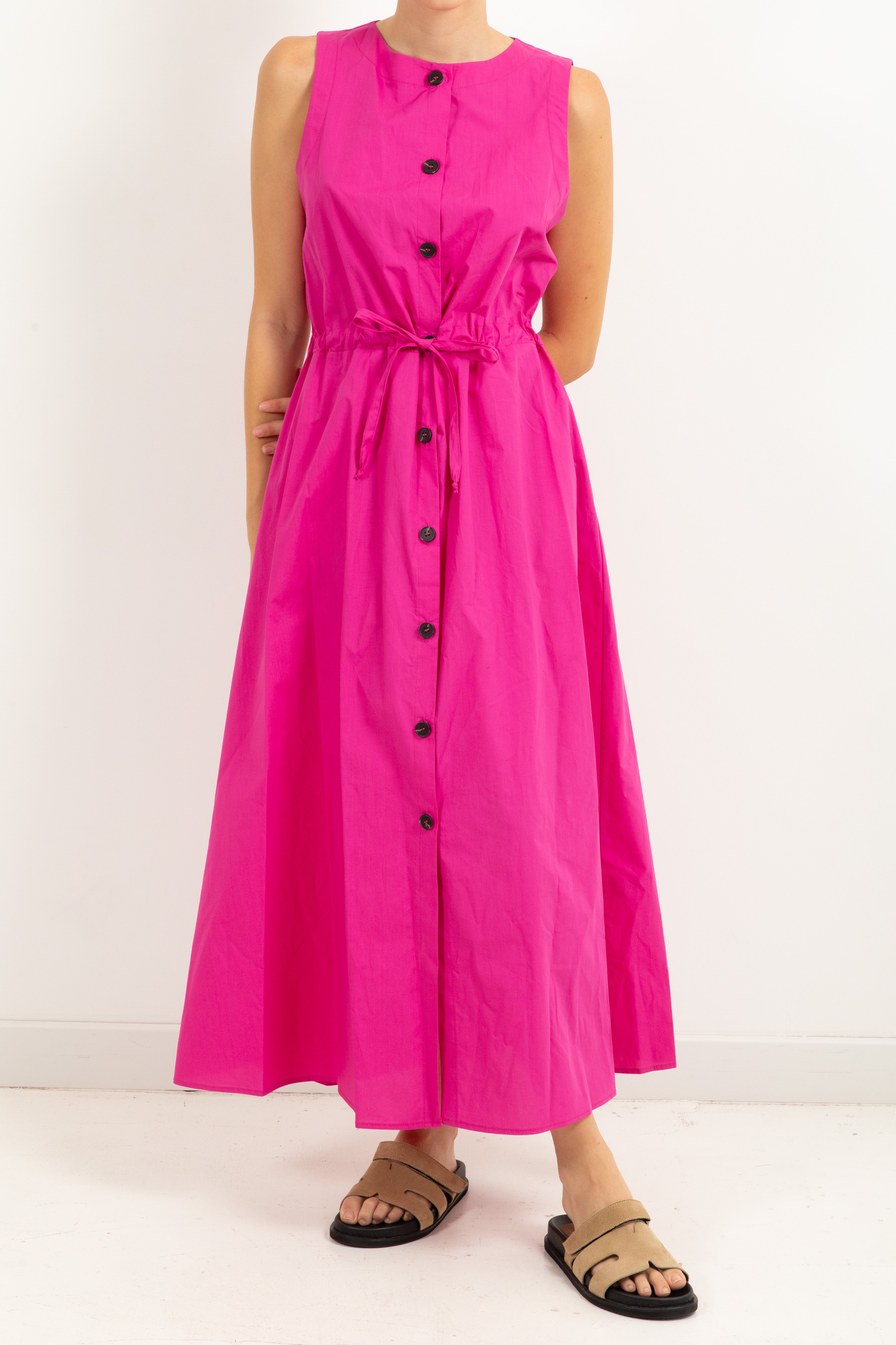 Chemisier in cotone con coulisse Tensione IN
