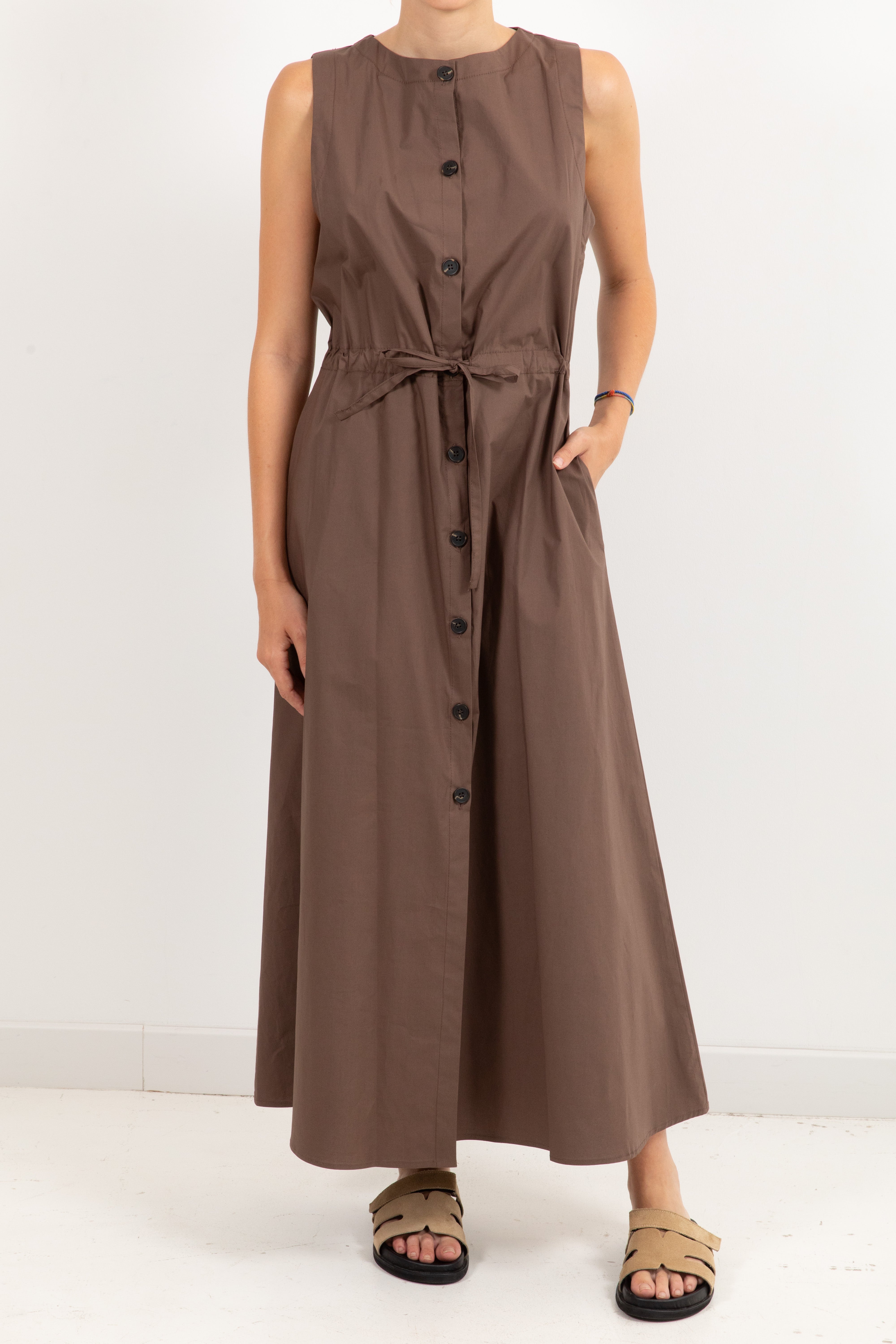 Chemisier in cotone con coulisse Tensione IN