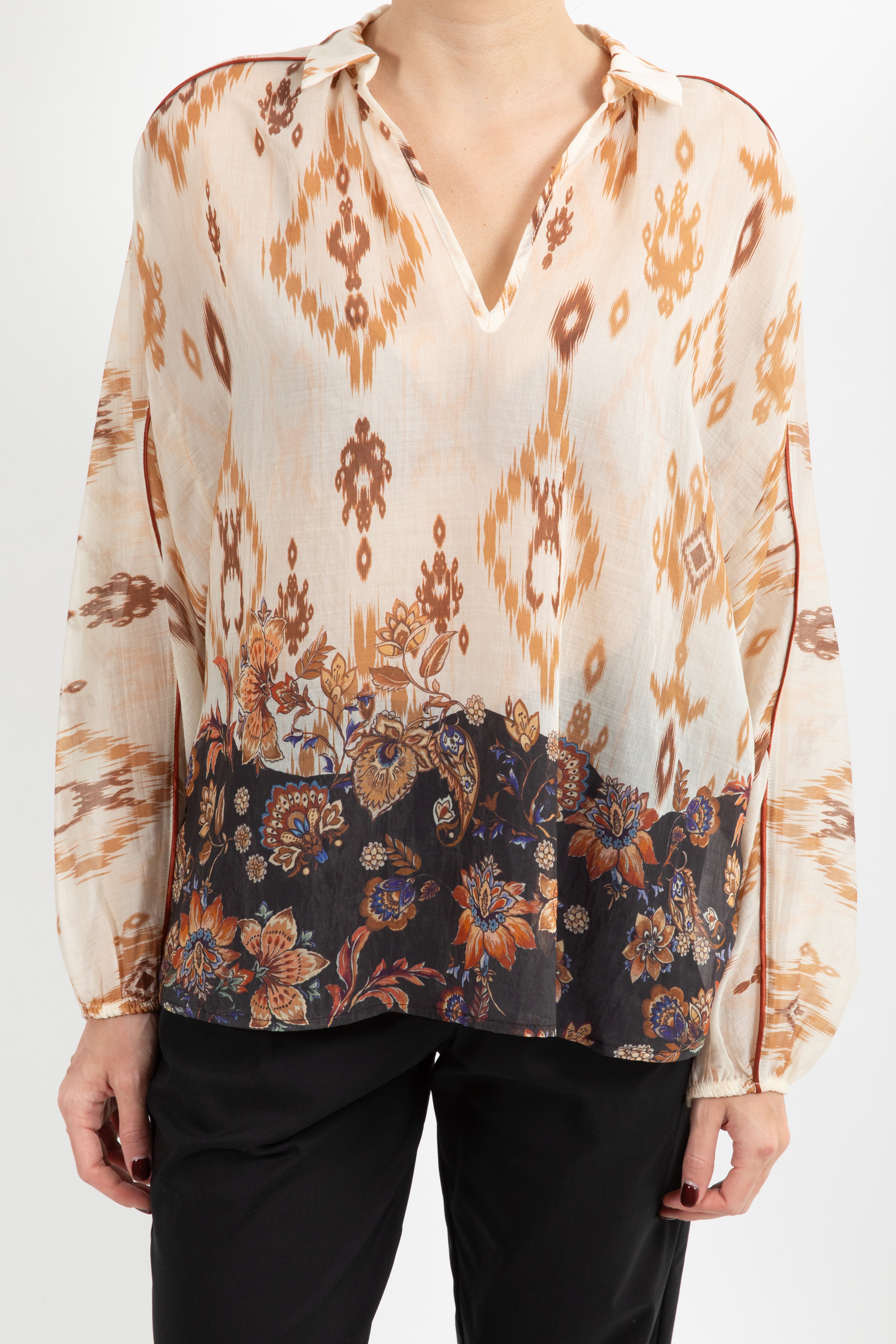 Blusa fantasia ikat Dixie