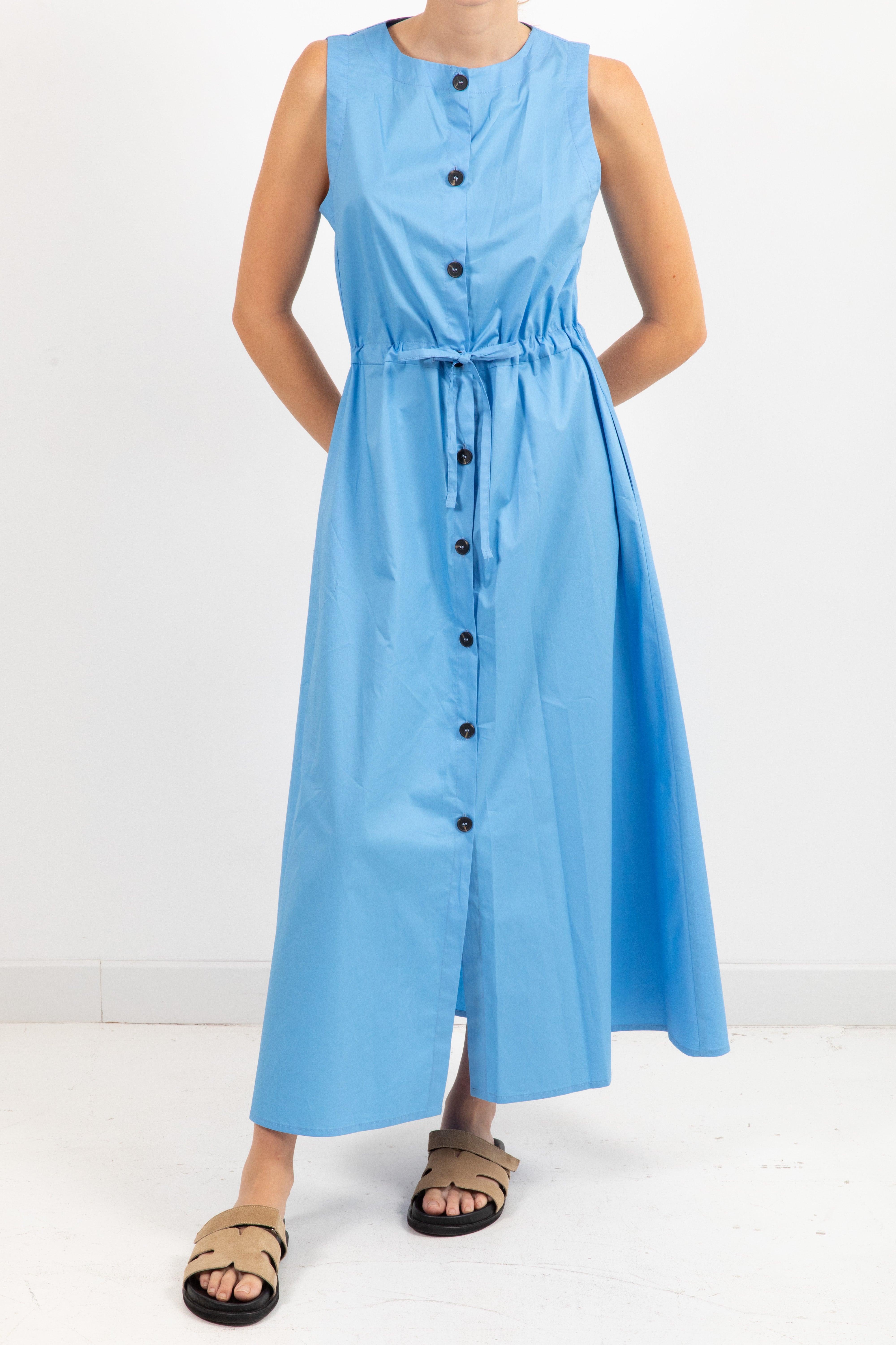 Chemisier in cotone con coulisse Tensione IN