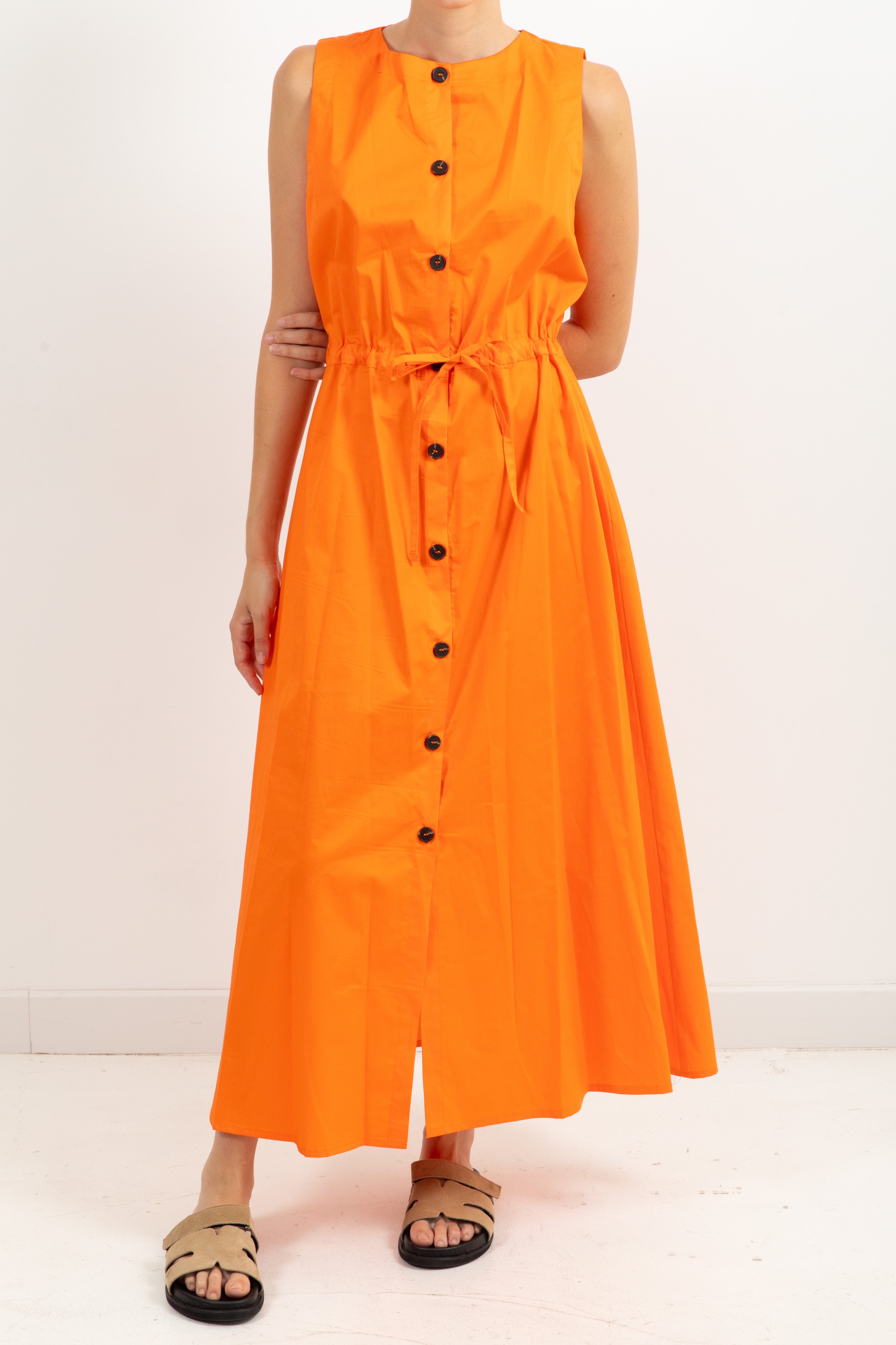Chemisier in cotone con coulisse Tensione IN