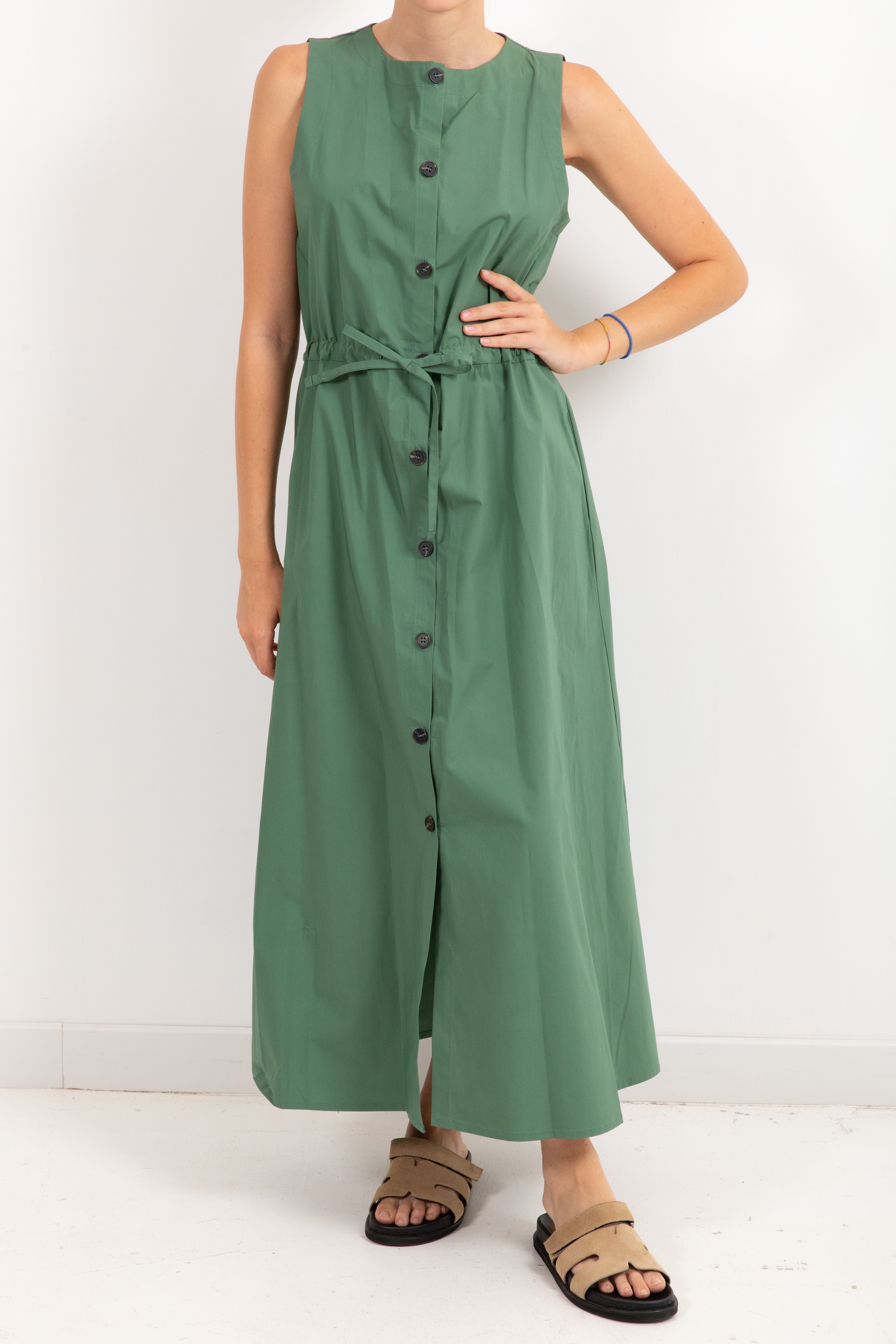 Chemisier in cotone con coulisse Tensione IN