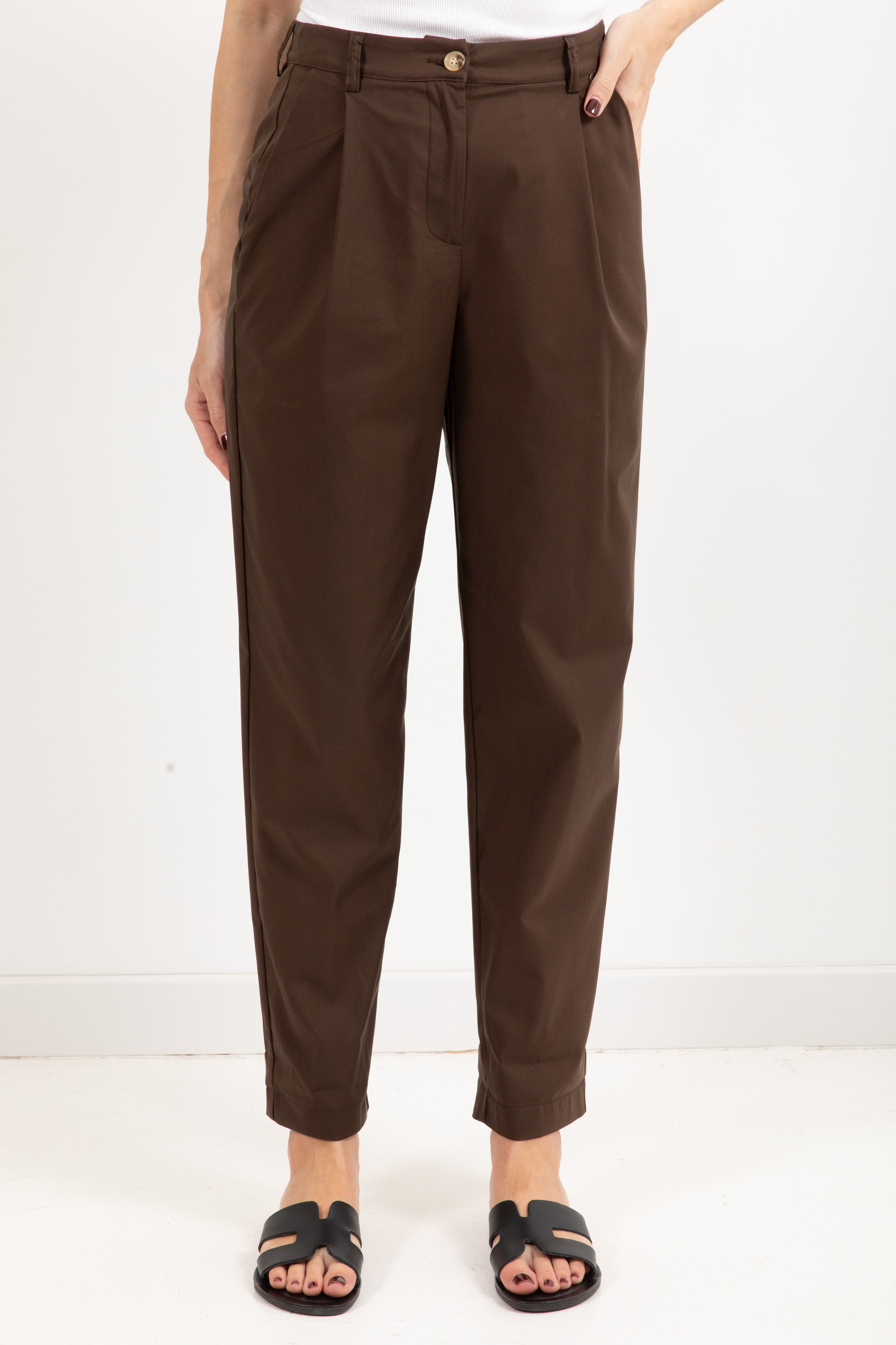 Pantalone carrot-fit parachute Dixie