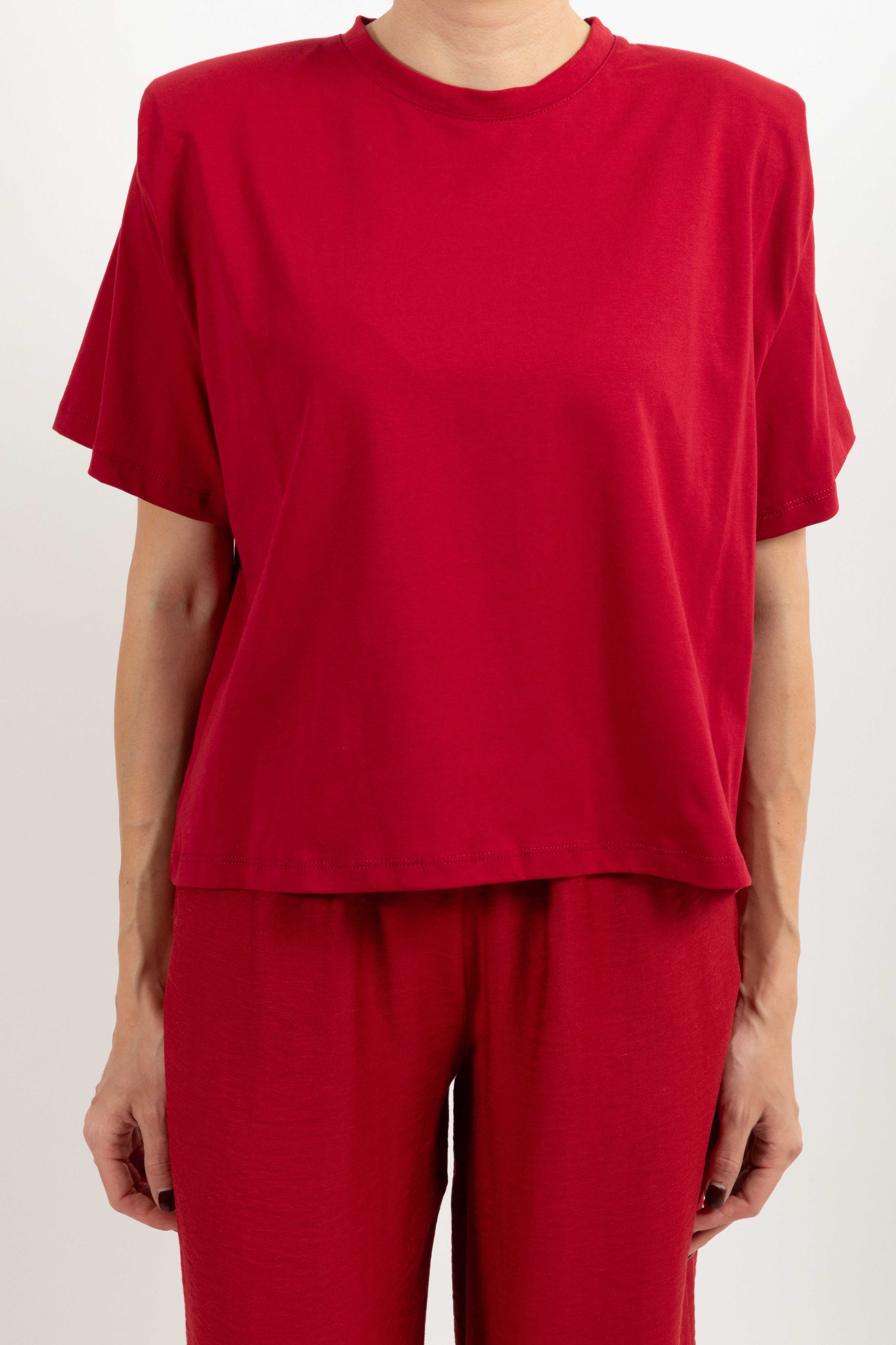 T-shirt con spallina imbottita ViCOLO
