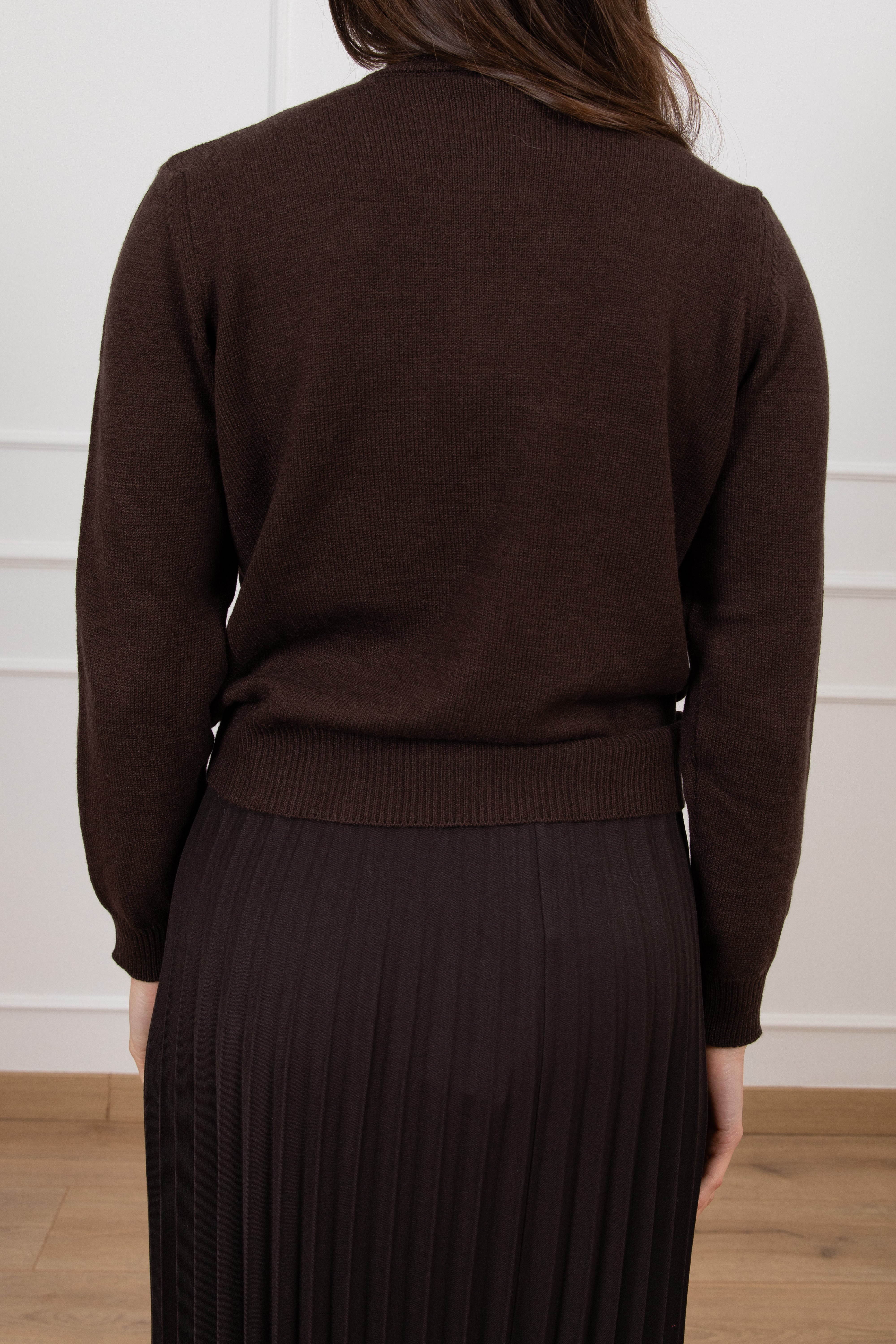 Pull con incrocio e scollo a goccia Susy Mix