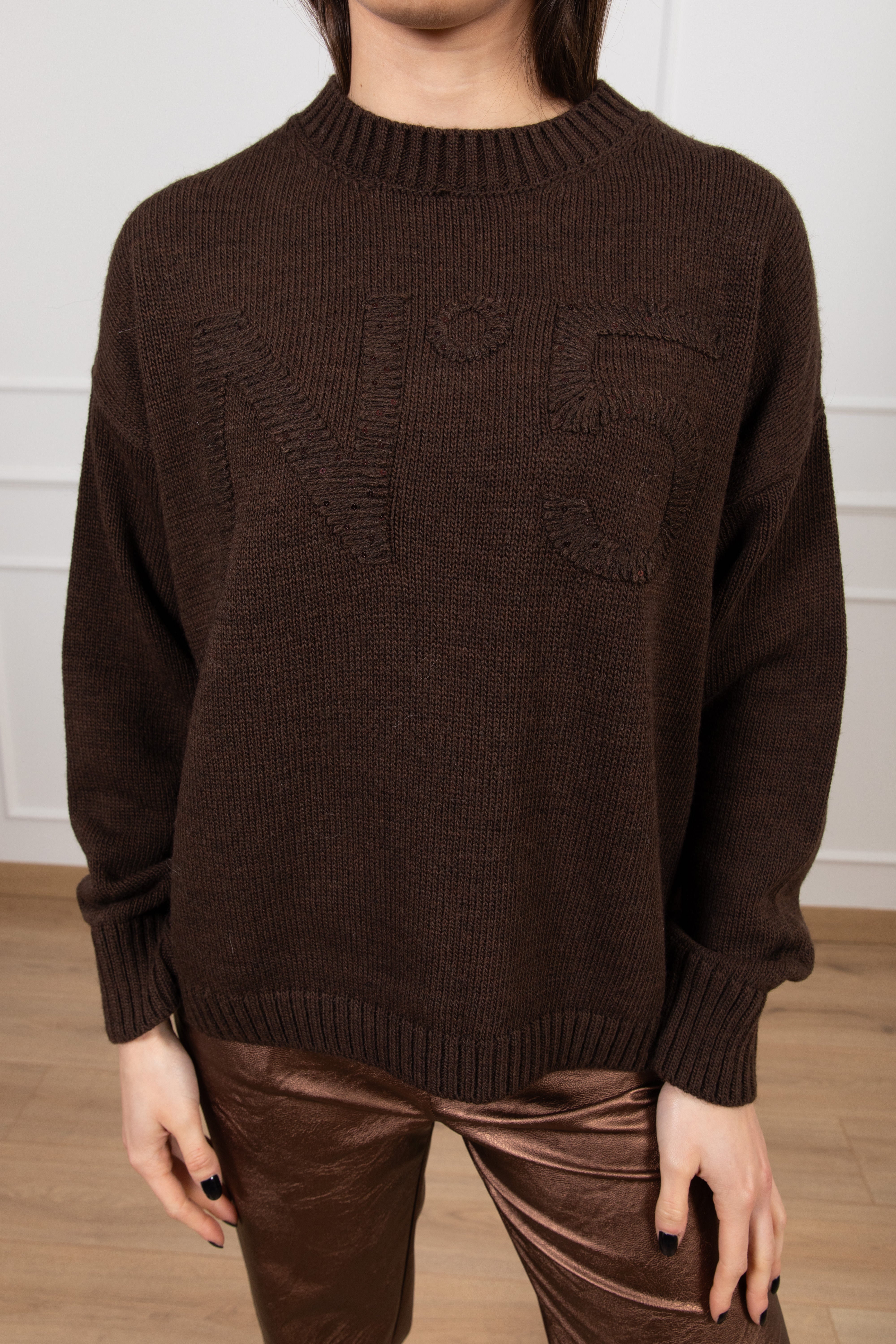 Pull "N 5" con paillettes Tensione IN