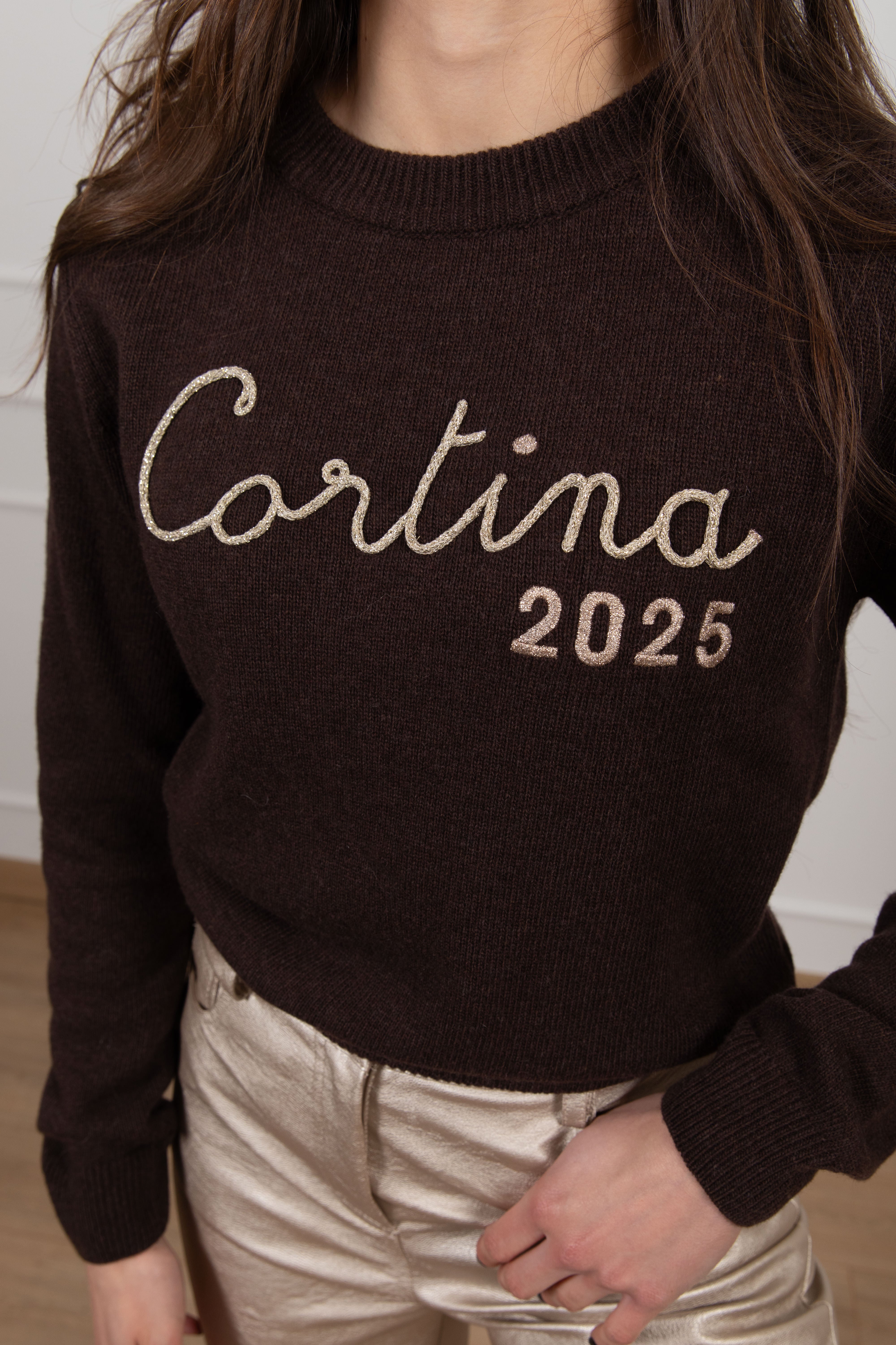 Pull girocollo "Cortina 2025" Tensione IN