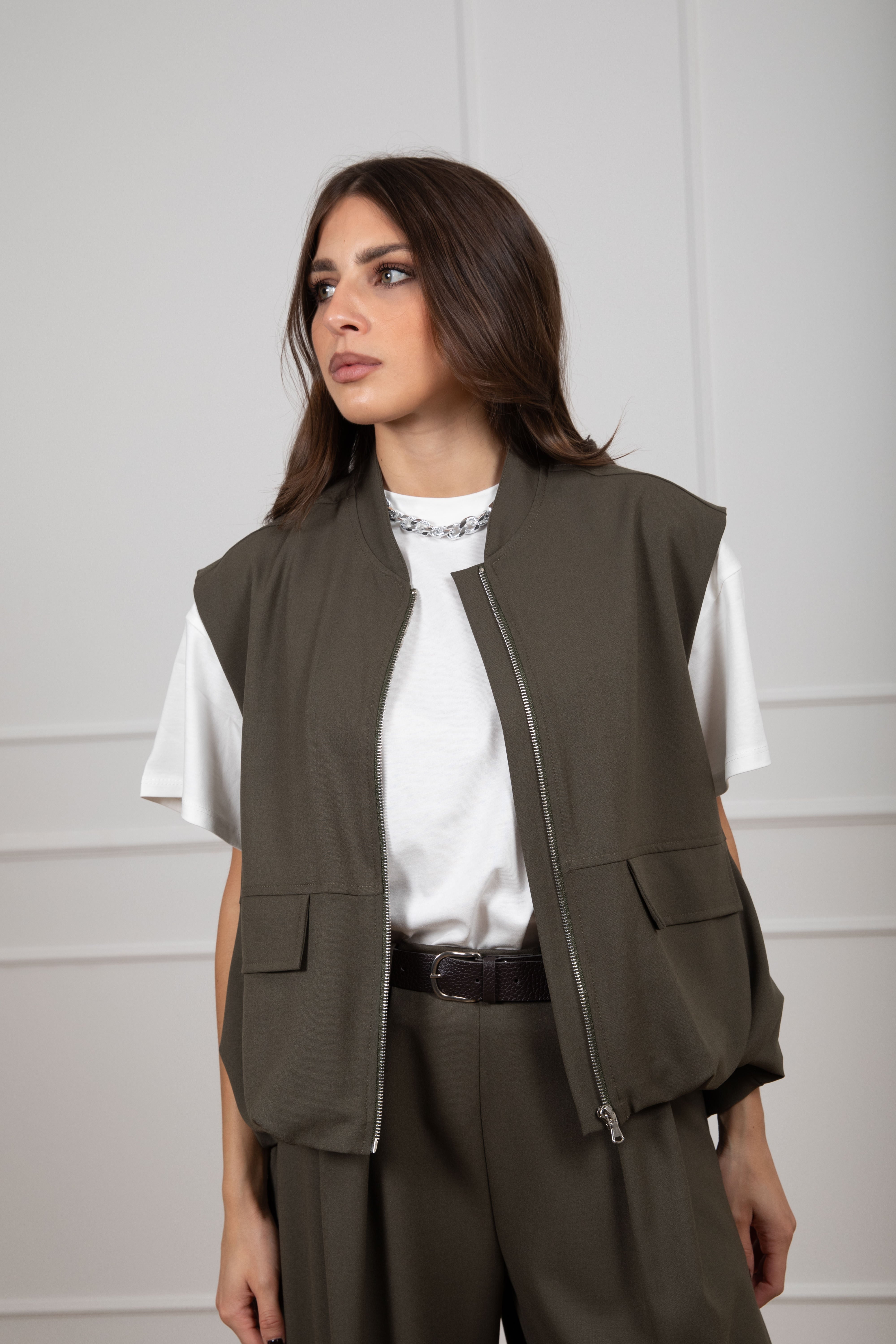 Bomber smanicato Dixie