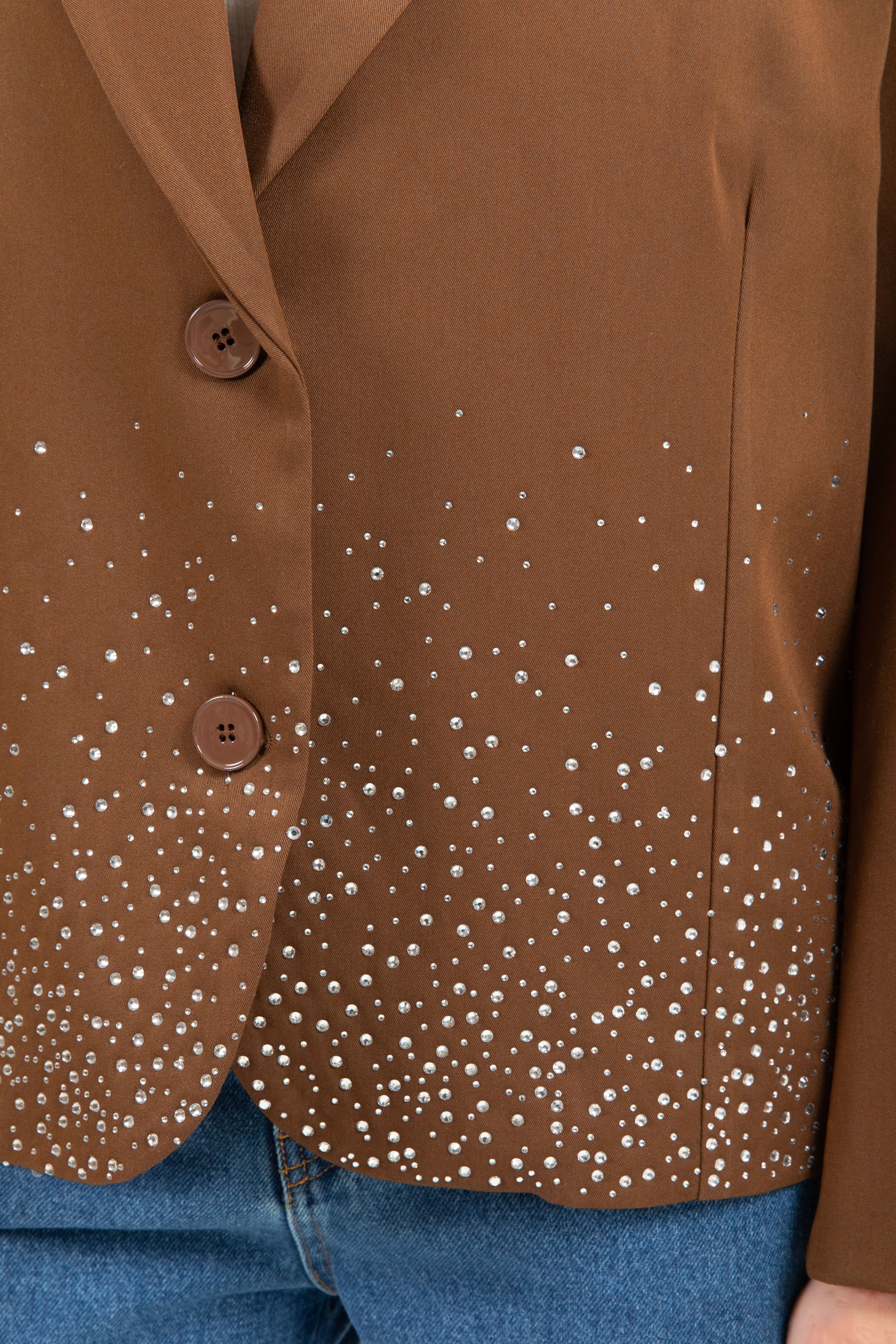 Giacca 2/4 con strass ViCOLO