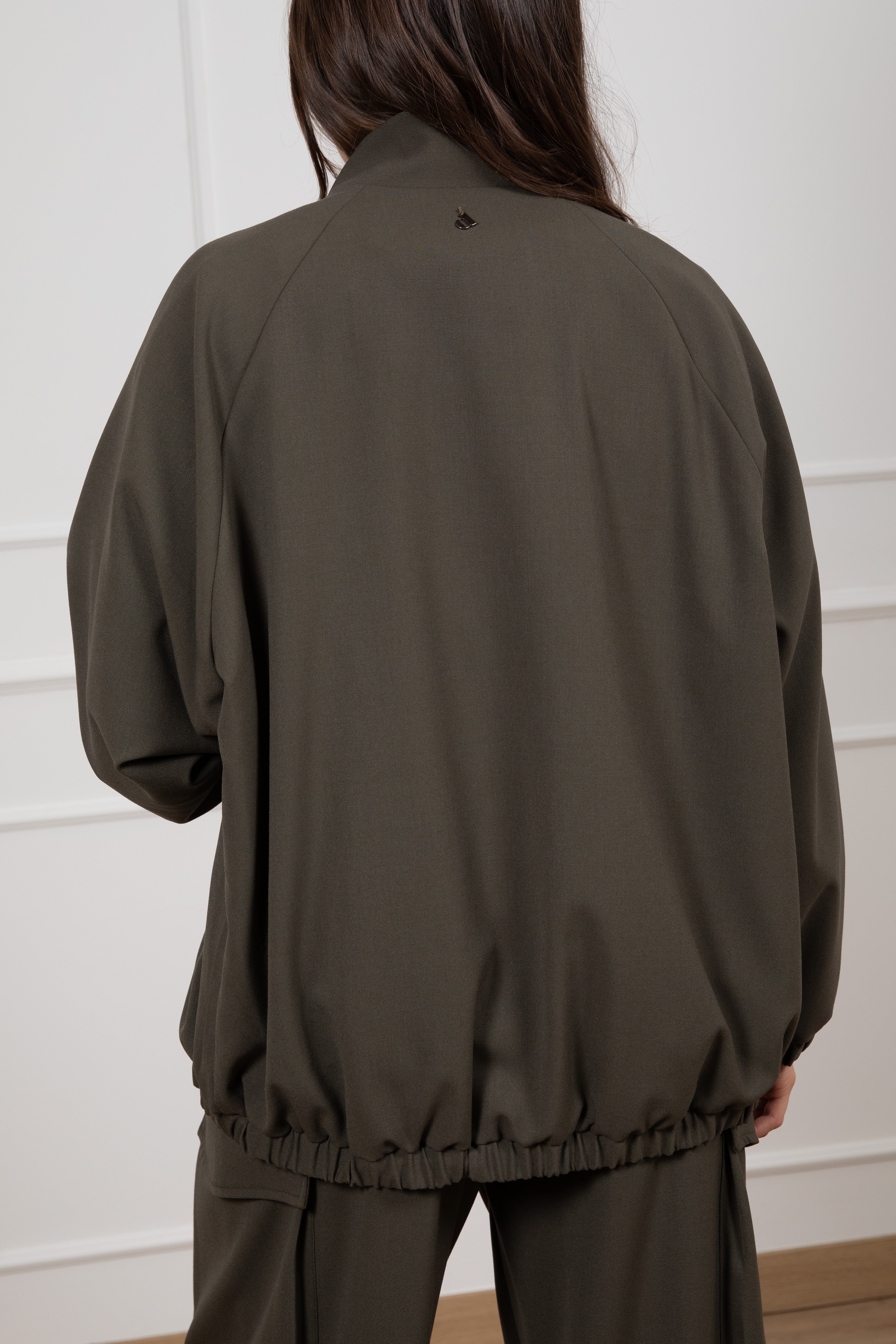 Bomber in viscosa Dixie