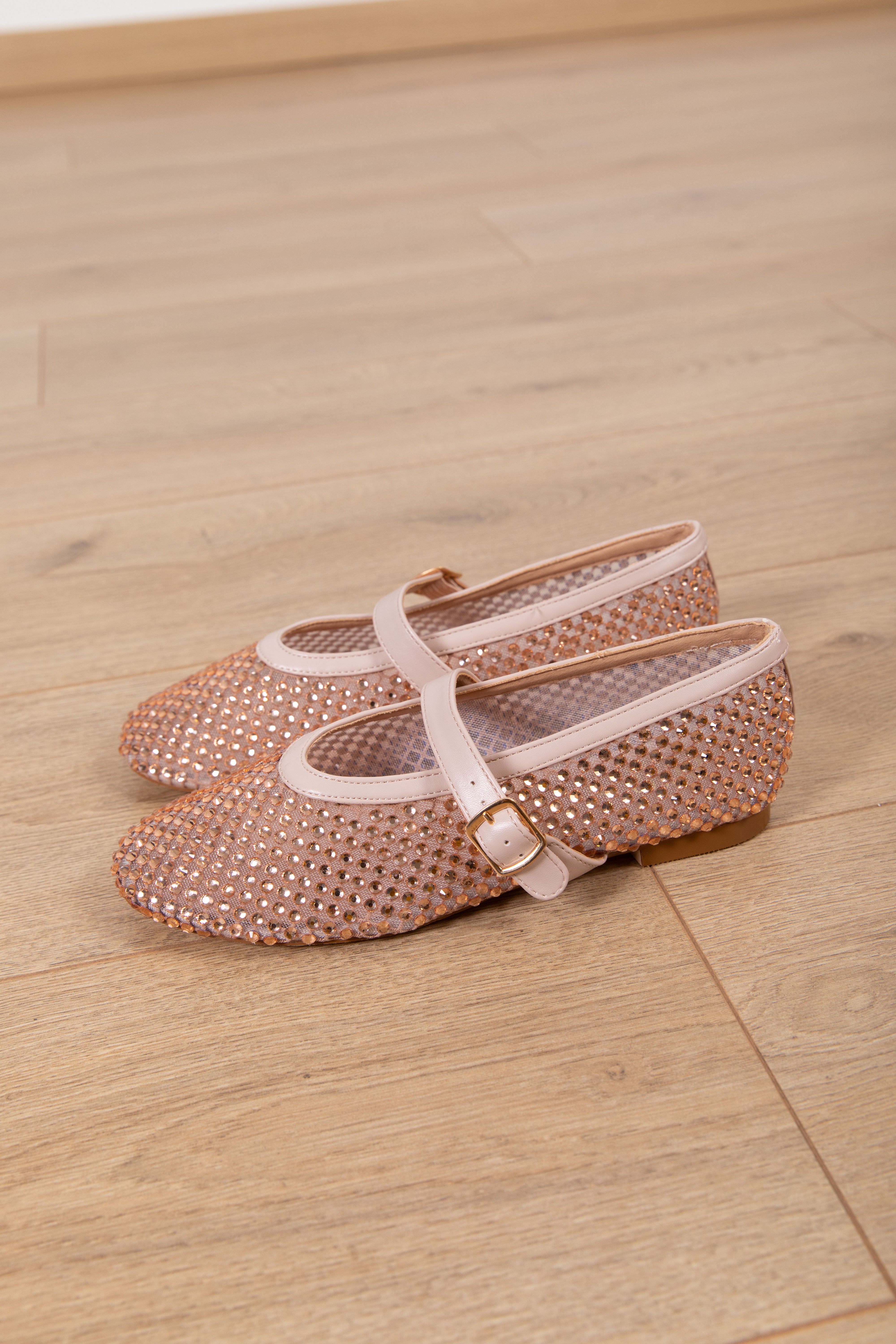 Ballerina a rete con strass Ovyè