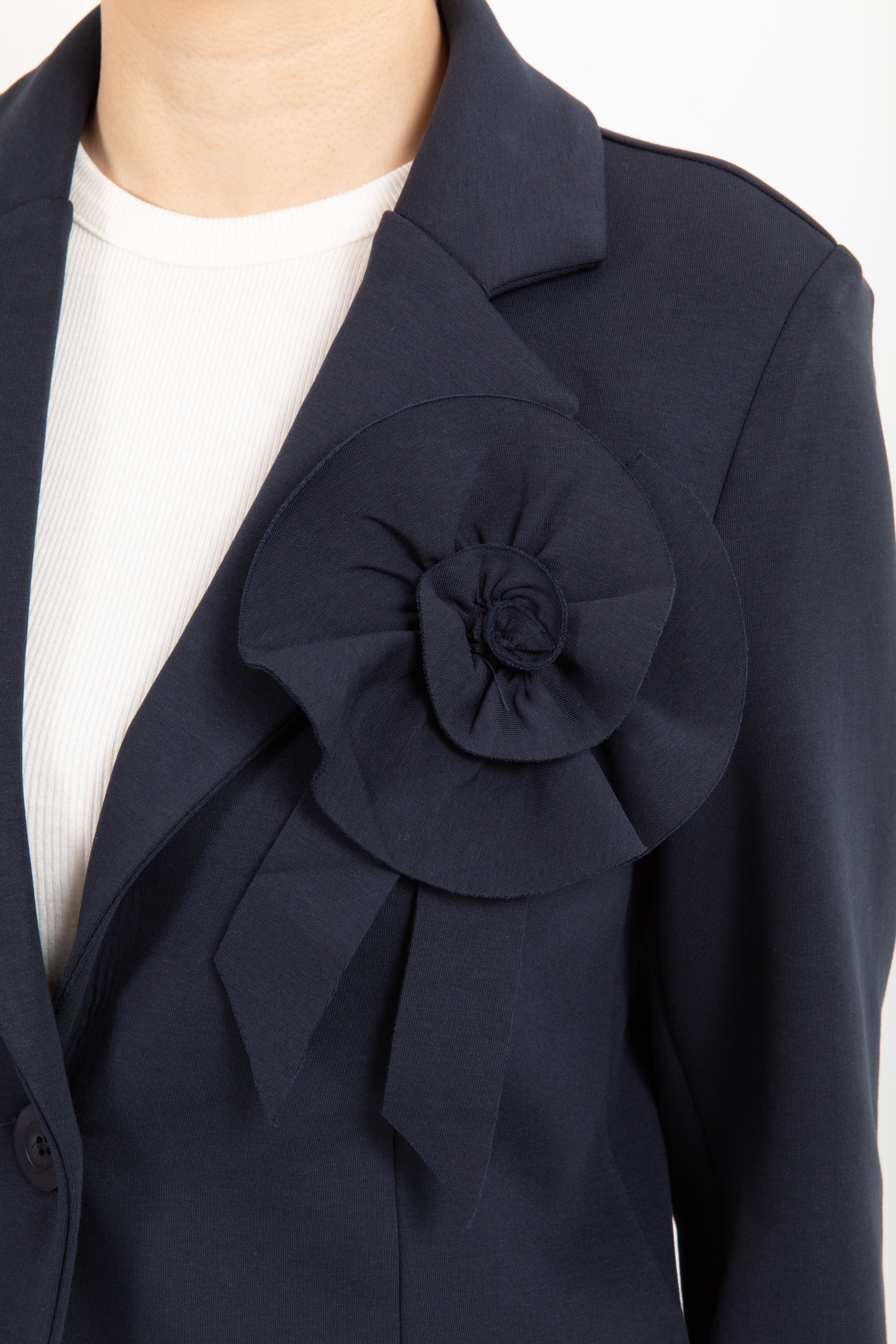 Giacca in felpa con applicazione fiore Dixie